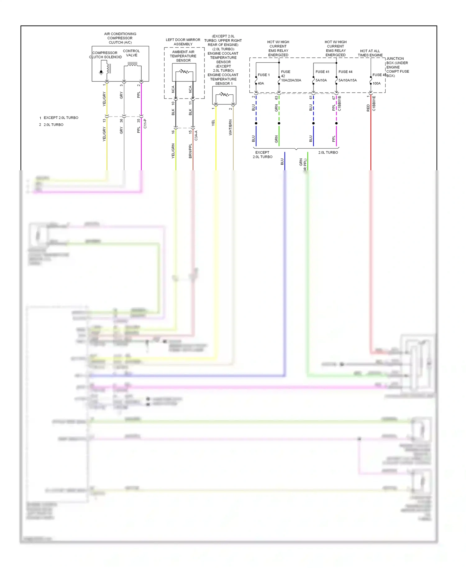 Wiring diagram blk for Jaguar XF I facelift (2011-2015) (6 of 125)
