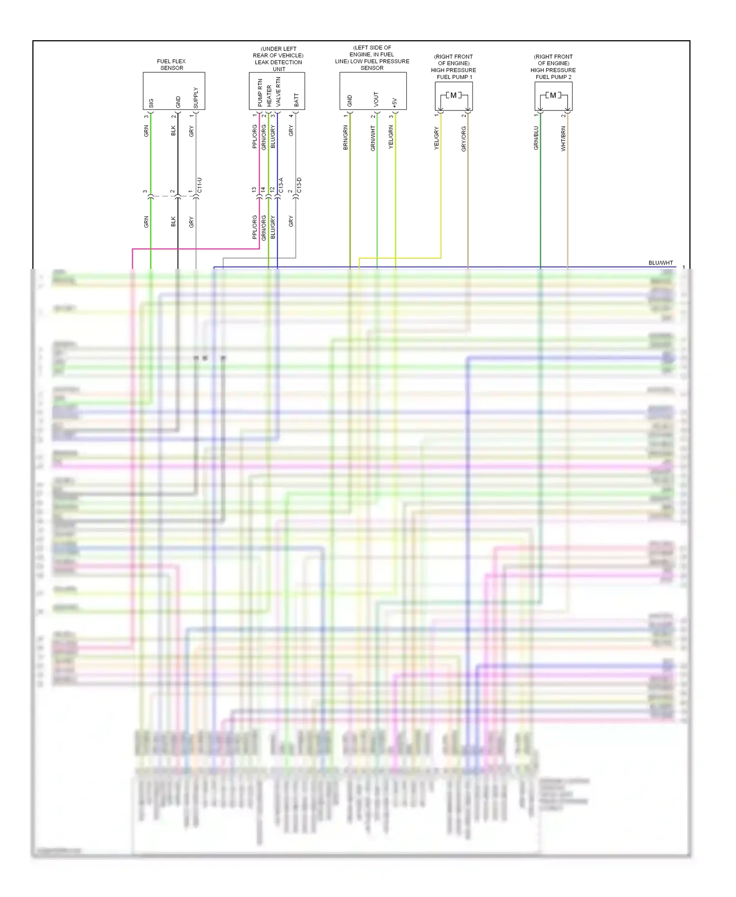Wiring diagram blu for Jaguar XF I facelift (2011-2015) (27 of 56)