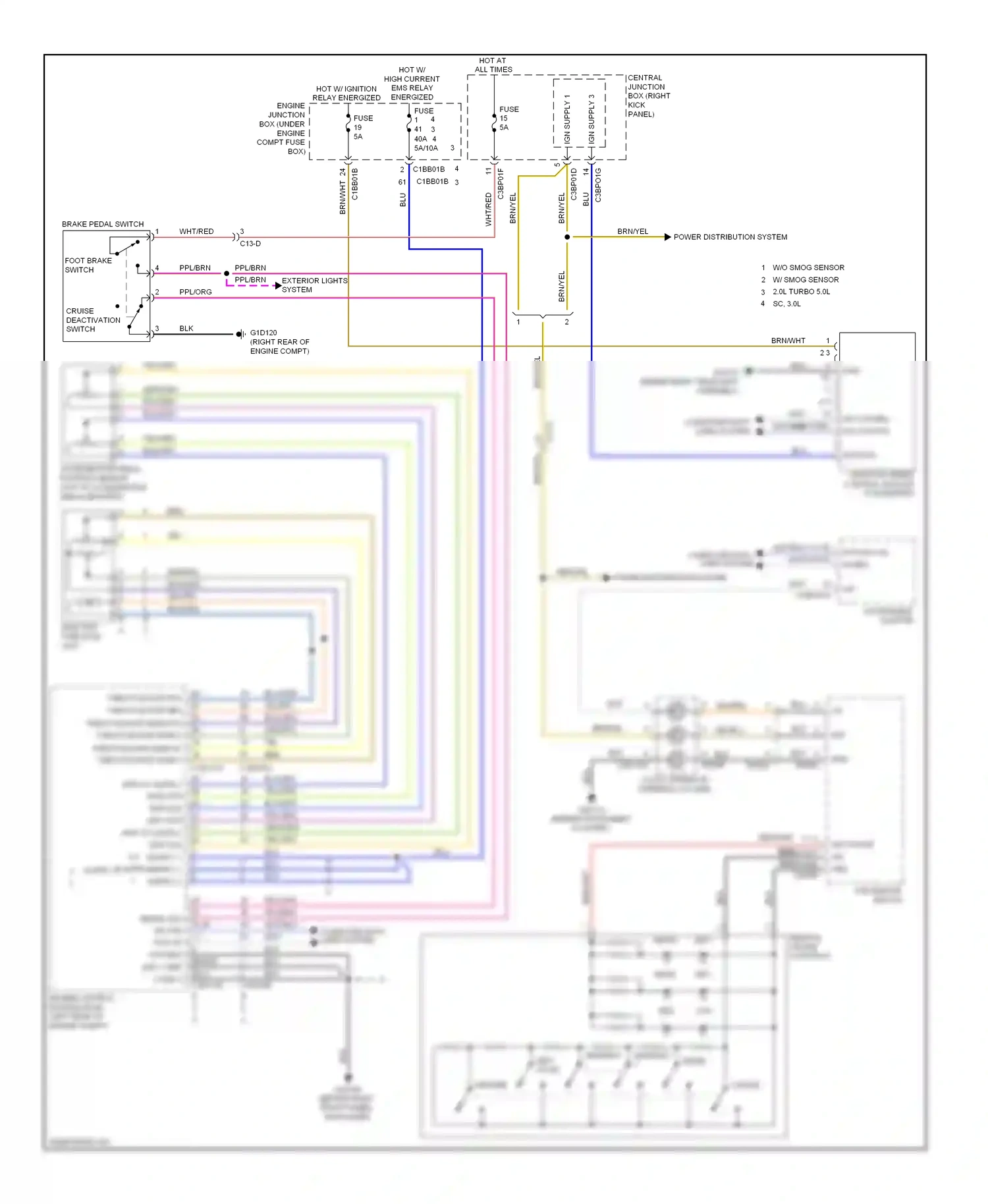 Wiring diagram blu/gry for Jaguar XF I facelift (2011-2015) (3 of 29)