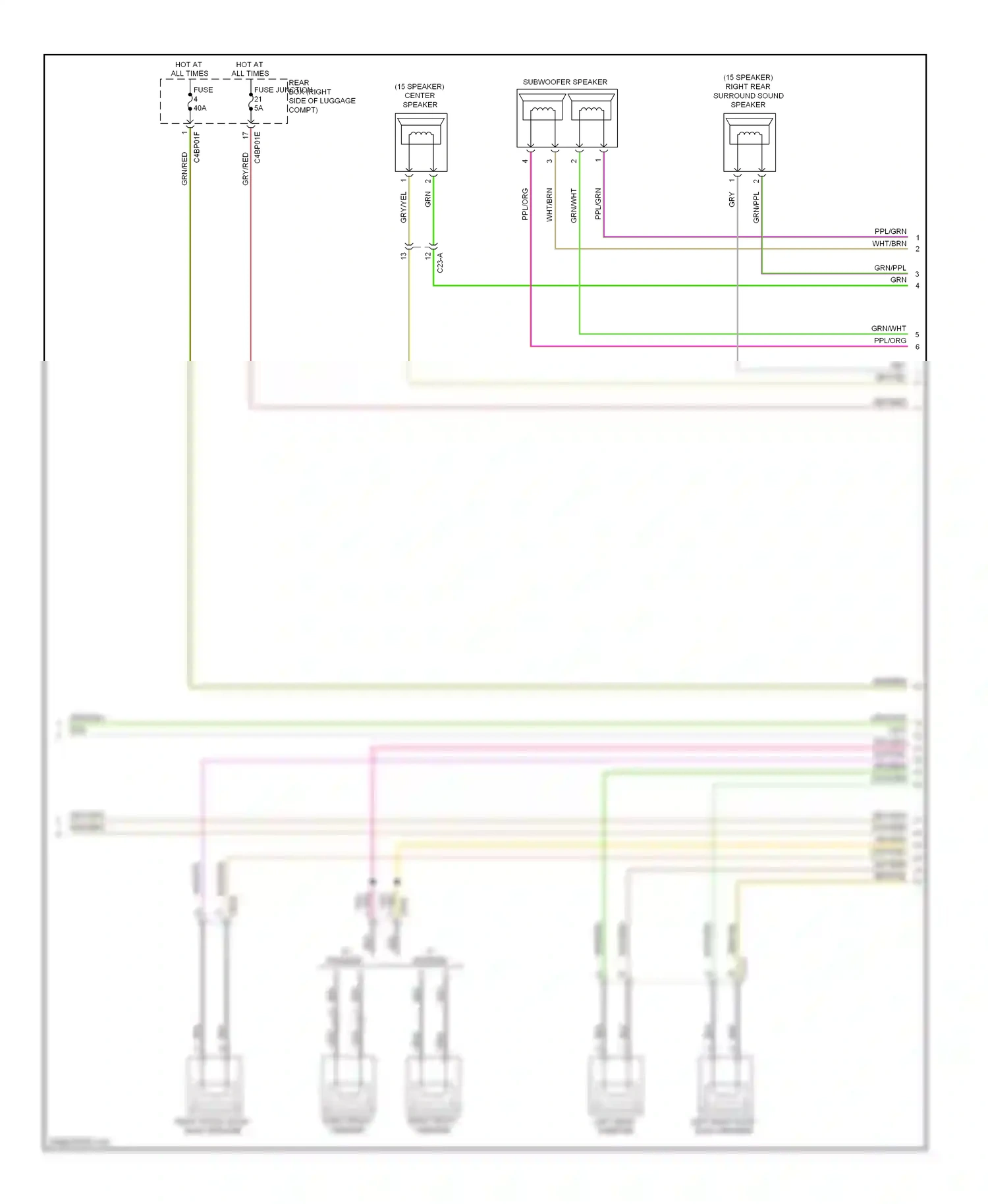 Wiring diagram org/ for Jaguar XF I facelift (2011-2015) (20 of 37)