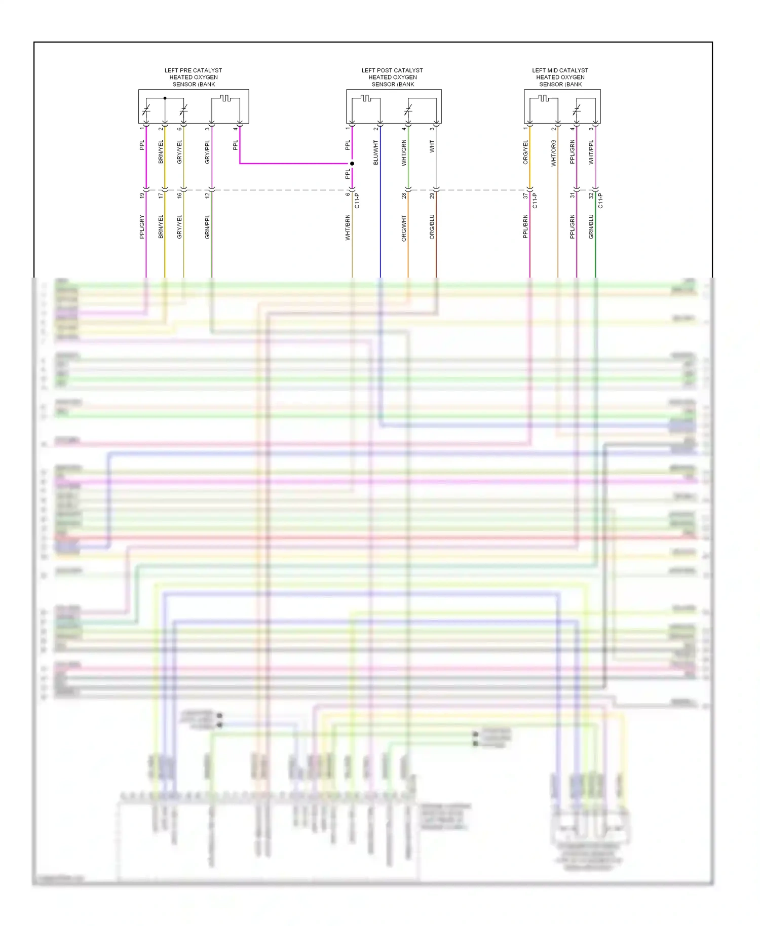 Wiring diagram org/blu for Jaguar XF I facelift (2011-2015) (6 of 7)