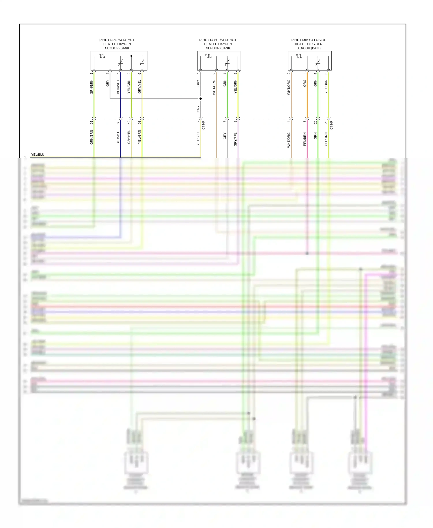 Wiring diagram red for Jaguar XF I facelift (2011-2015) (16 of 76)