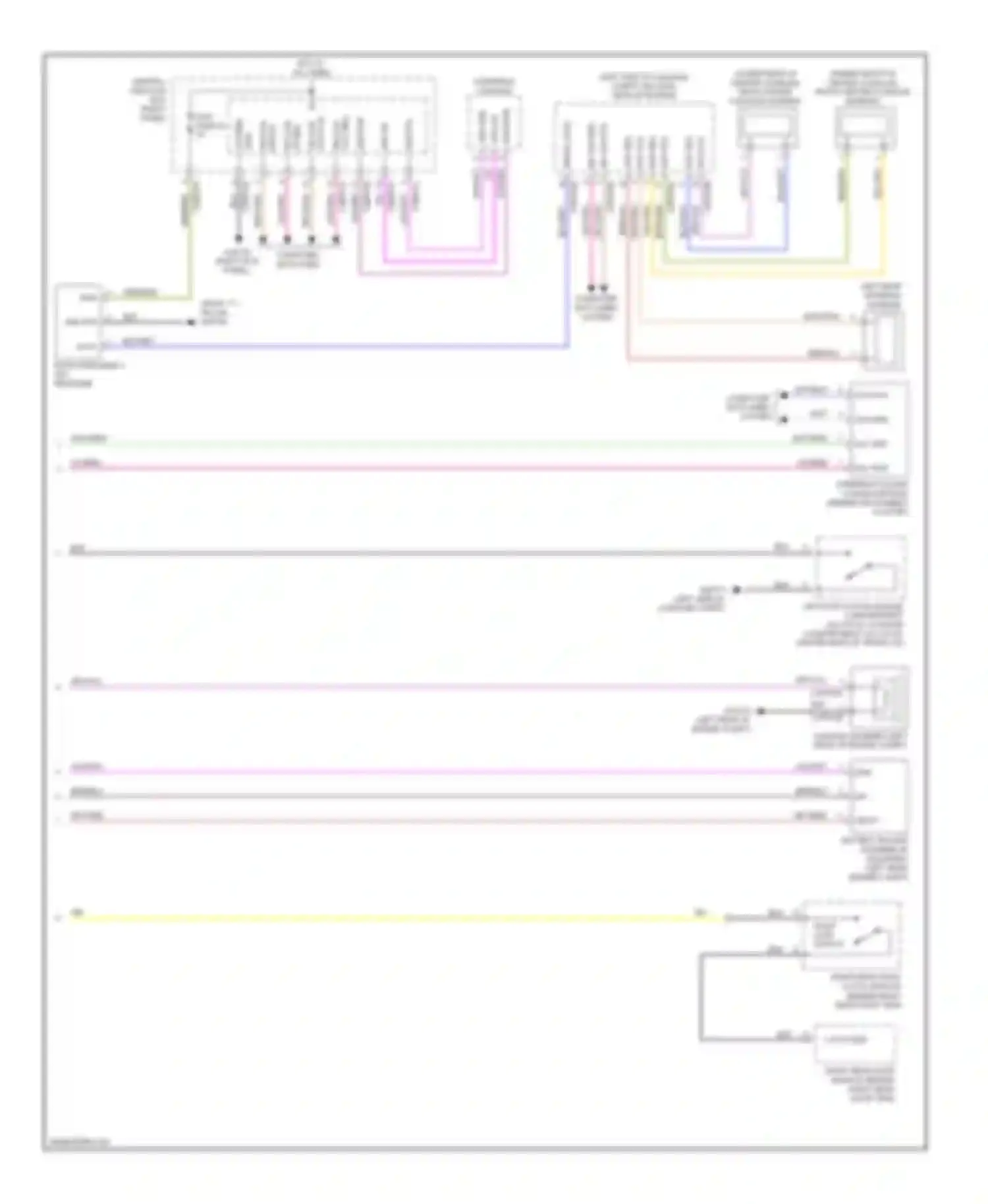 XF Jaguar I (2007-2011): Anti-theft circuit (2 of 2)