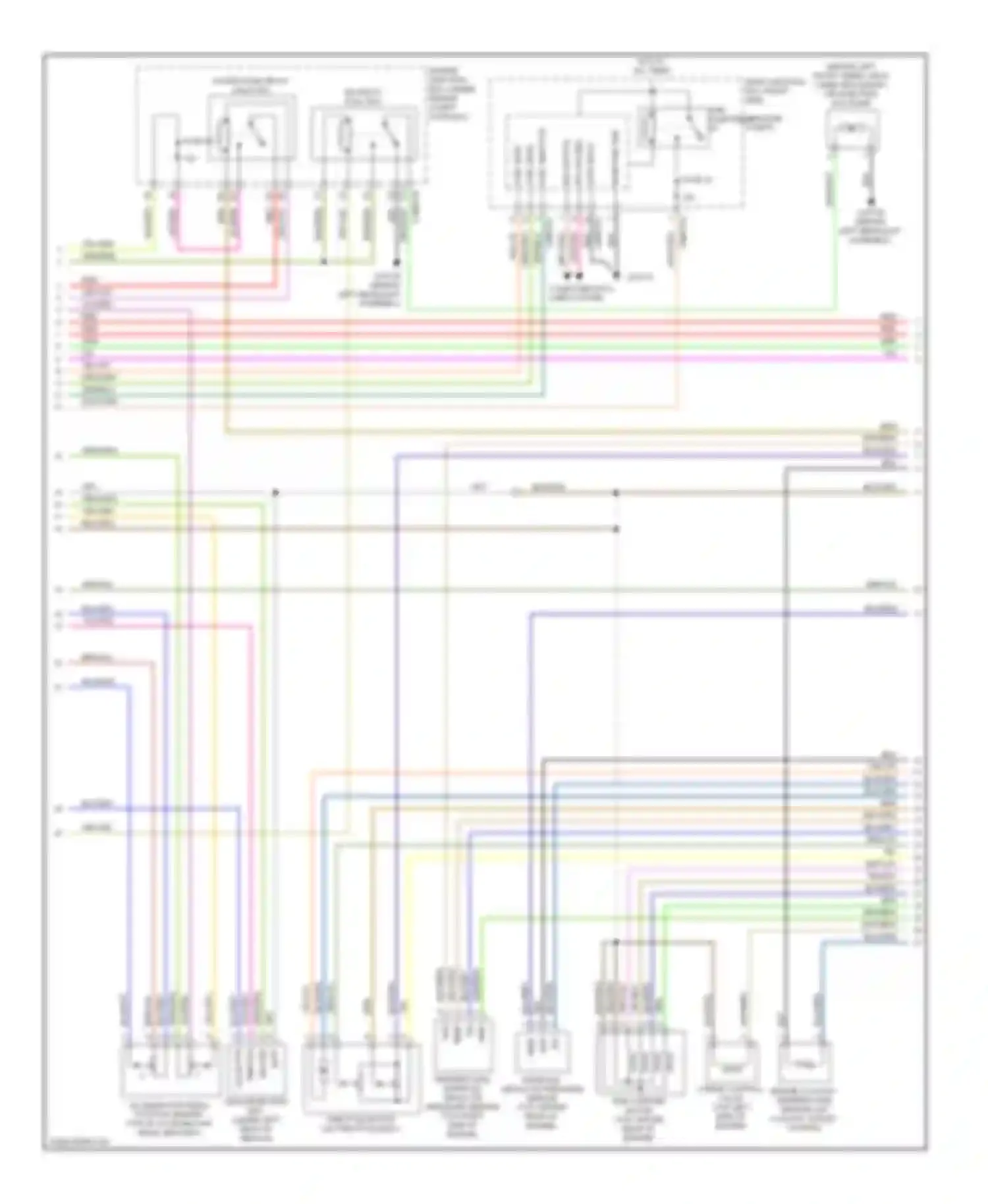 XF Jaguar I (2007-2011): Wiring diagram engine performance 4.2l sc (2 of 5)