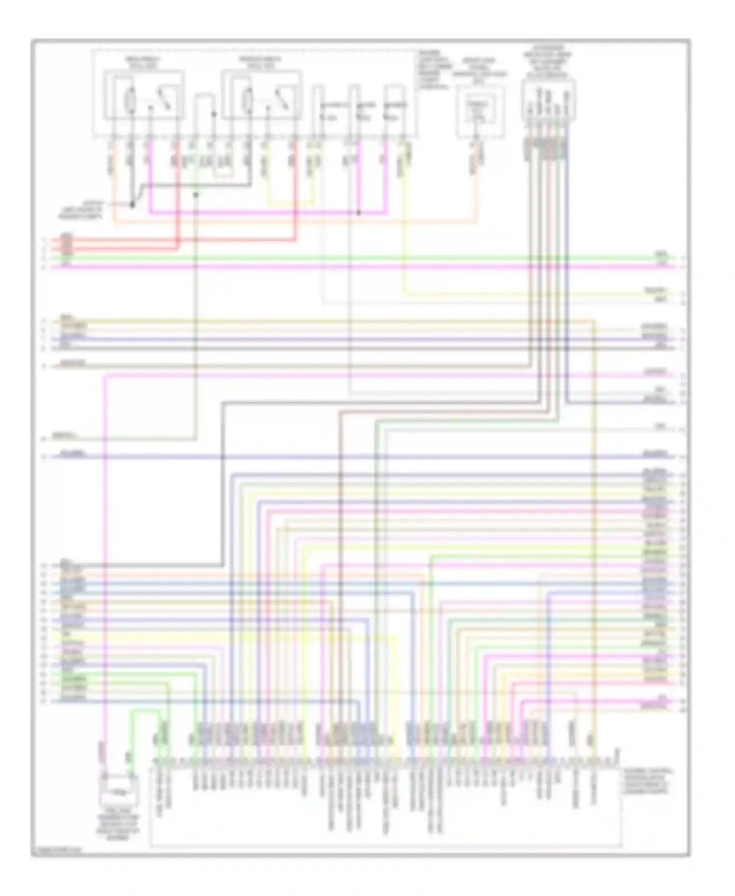 XF Jaguar I (2007-2011): Wiring diagram engine performance 4.2l sc (3 of 5)
