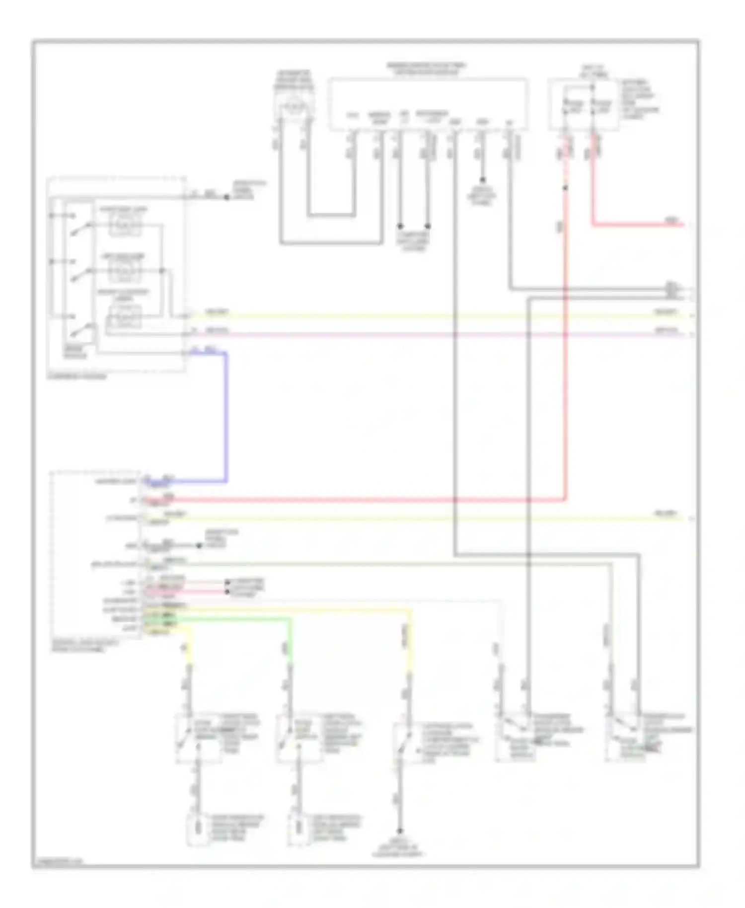 XF Jaguar I (2007-2011): Courtesy lamps circuit (1 of 2)