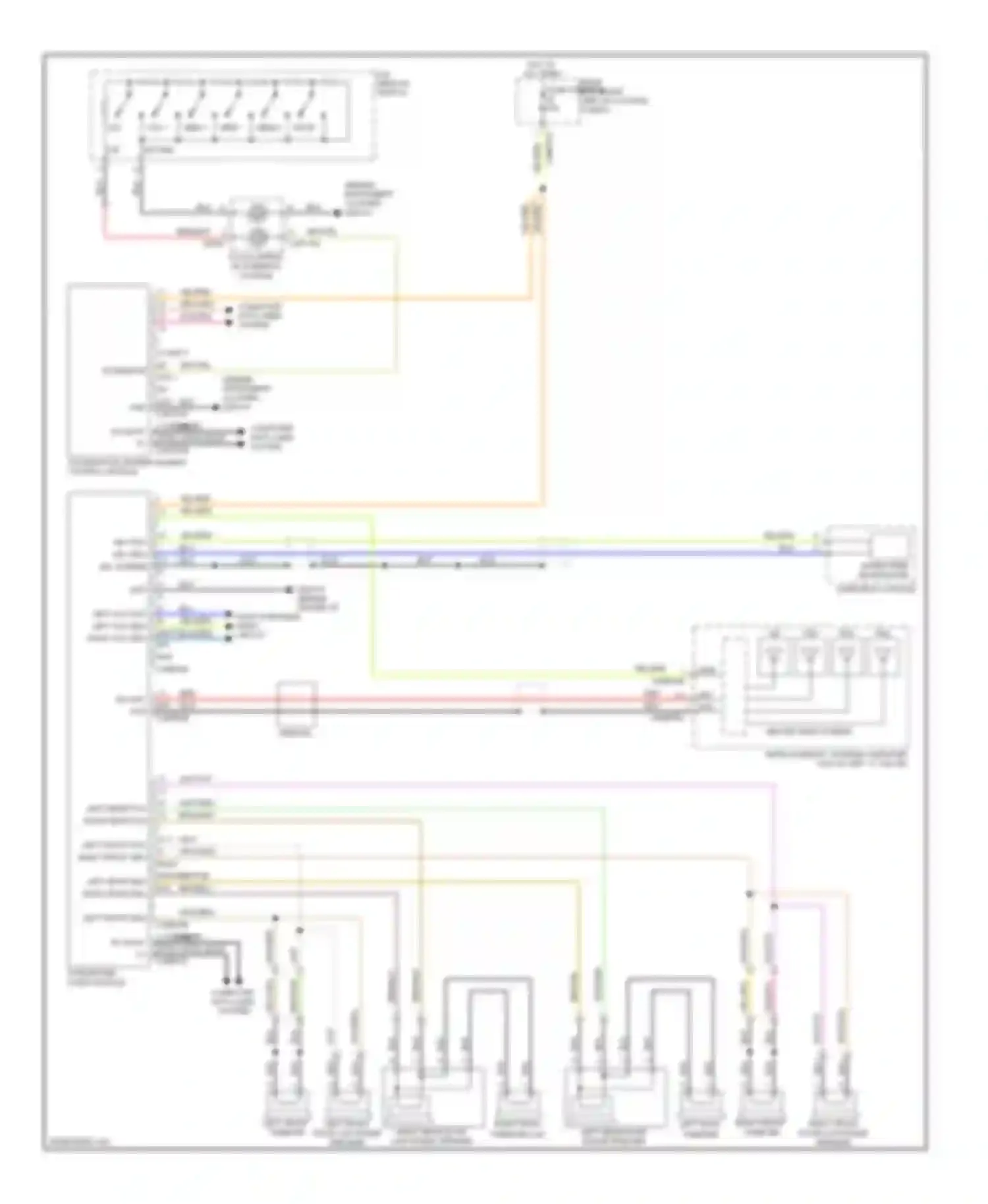 XF Jaguar I (2007-2011): Base radio circuit