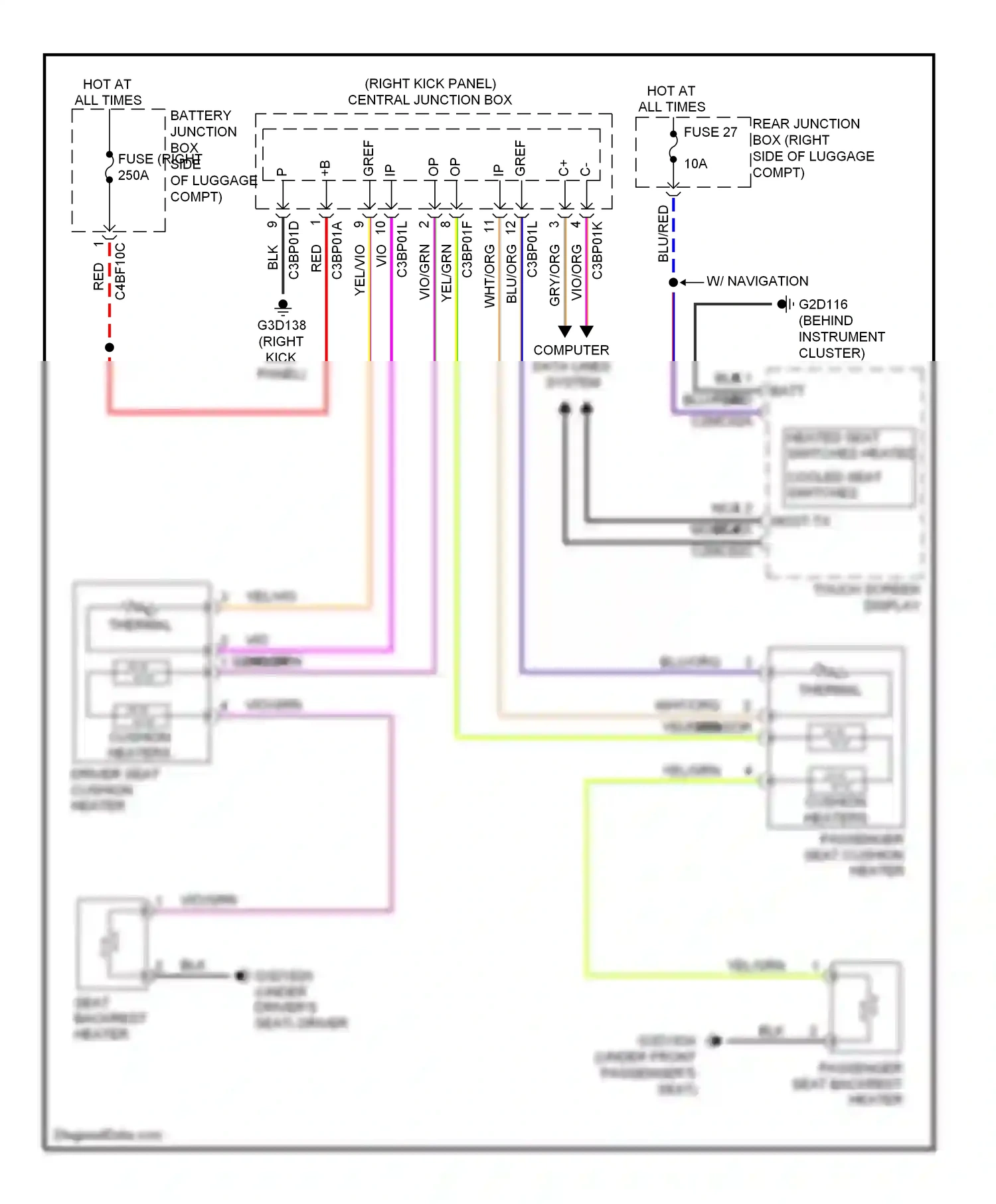 Wiring diagram computer data lines system for Jaguar XF I (2007-2011) (43 of 57)