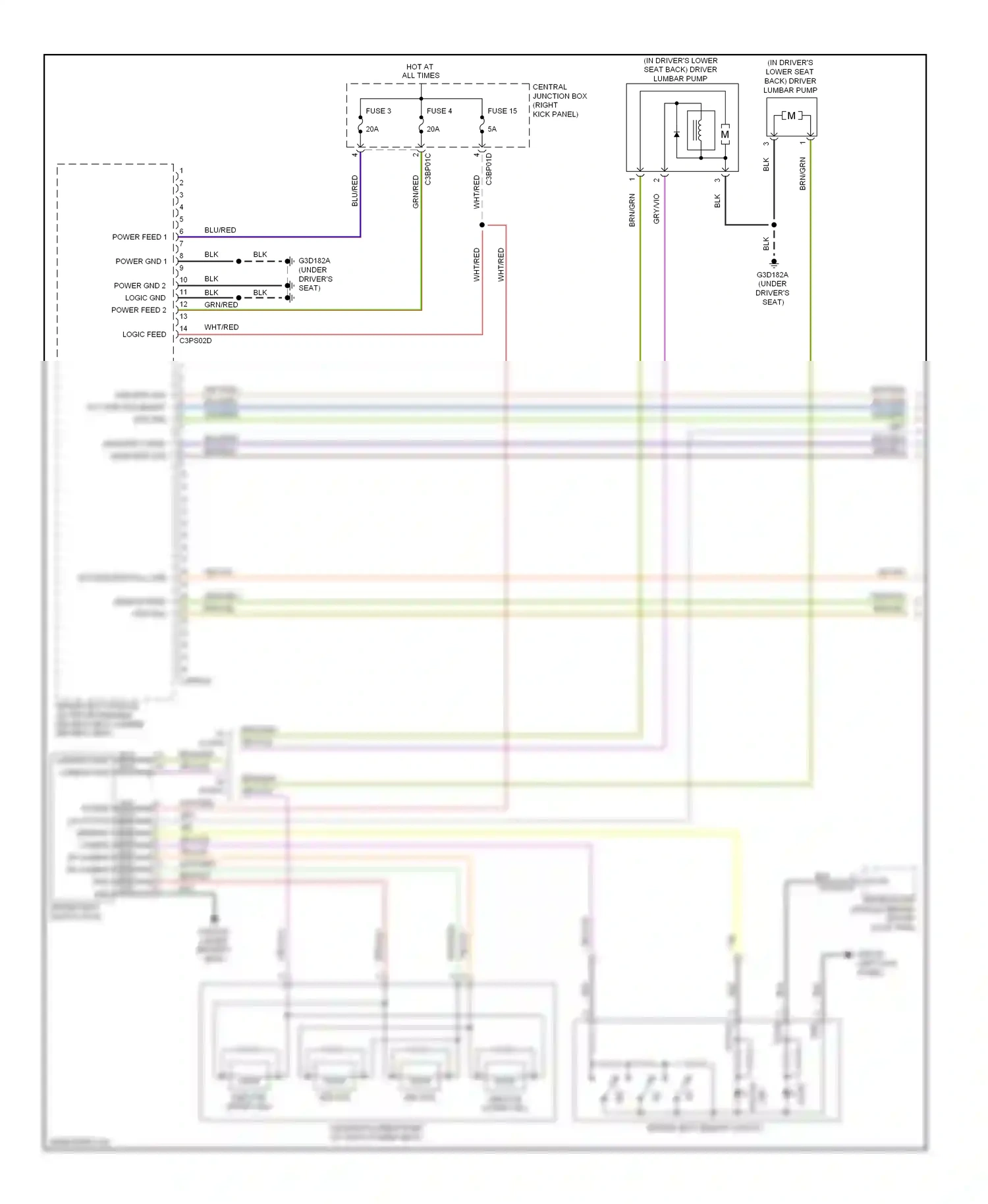 Wiring diagram nca for Jaguar XF I (2007-2011) (15 of 27)