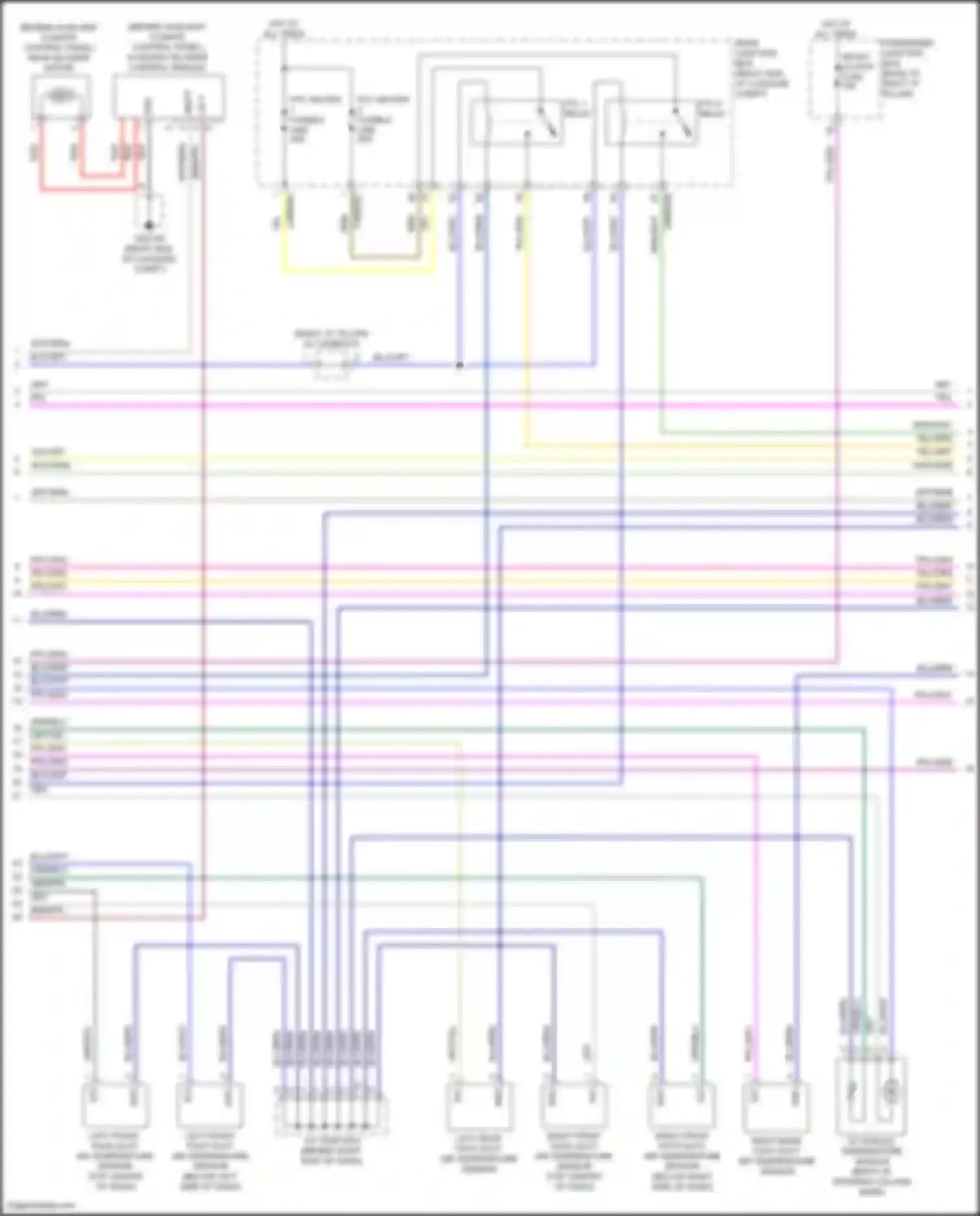 XF Jaguar II (2015-2020): Automatic a/c circuit (2 of 6)