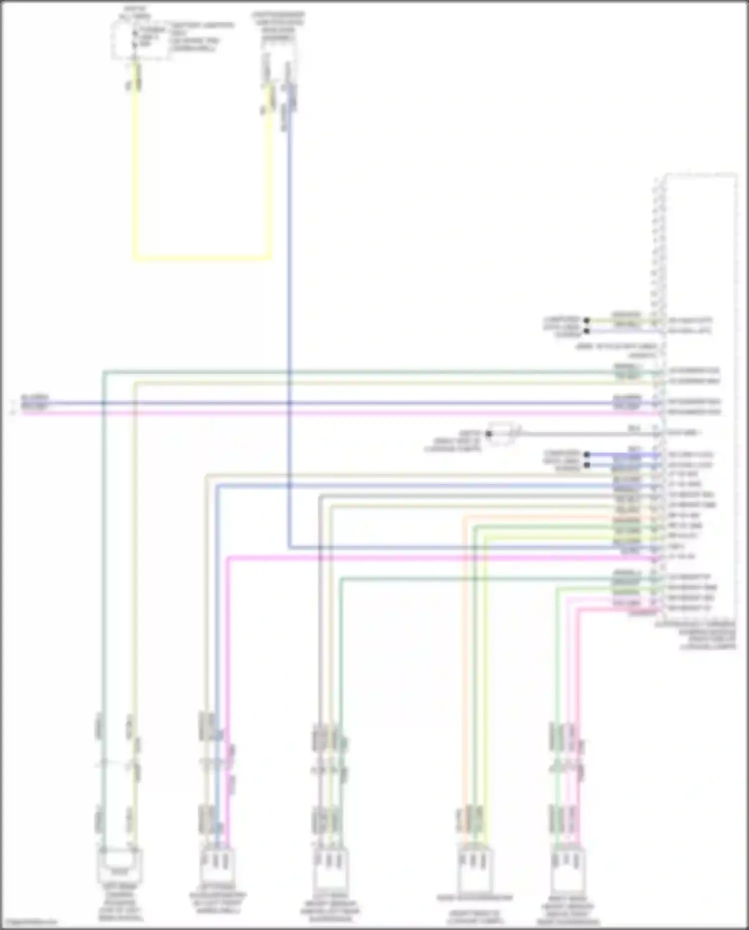 XF Jaguar II (2015-2020): Electronic suspension circuit (2 of 2)