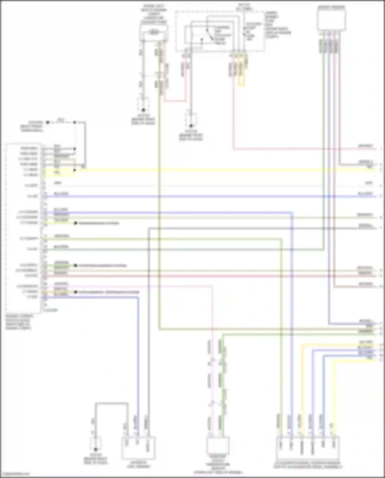 XF Jaguar II (2015-2020): Wiring diagram engine performance 2.0l turbo diesel (1 of 8)