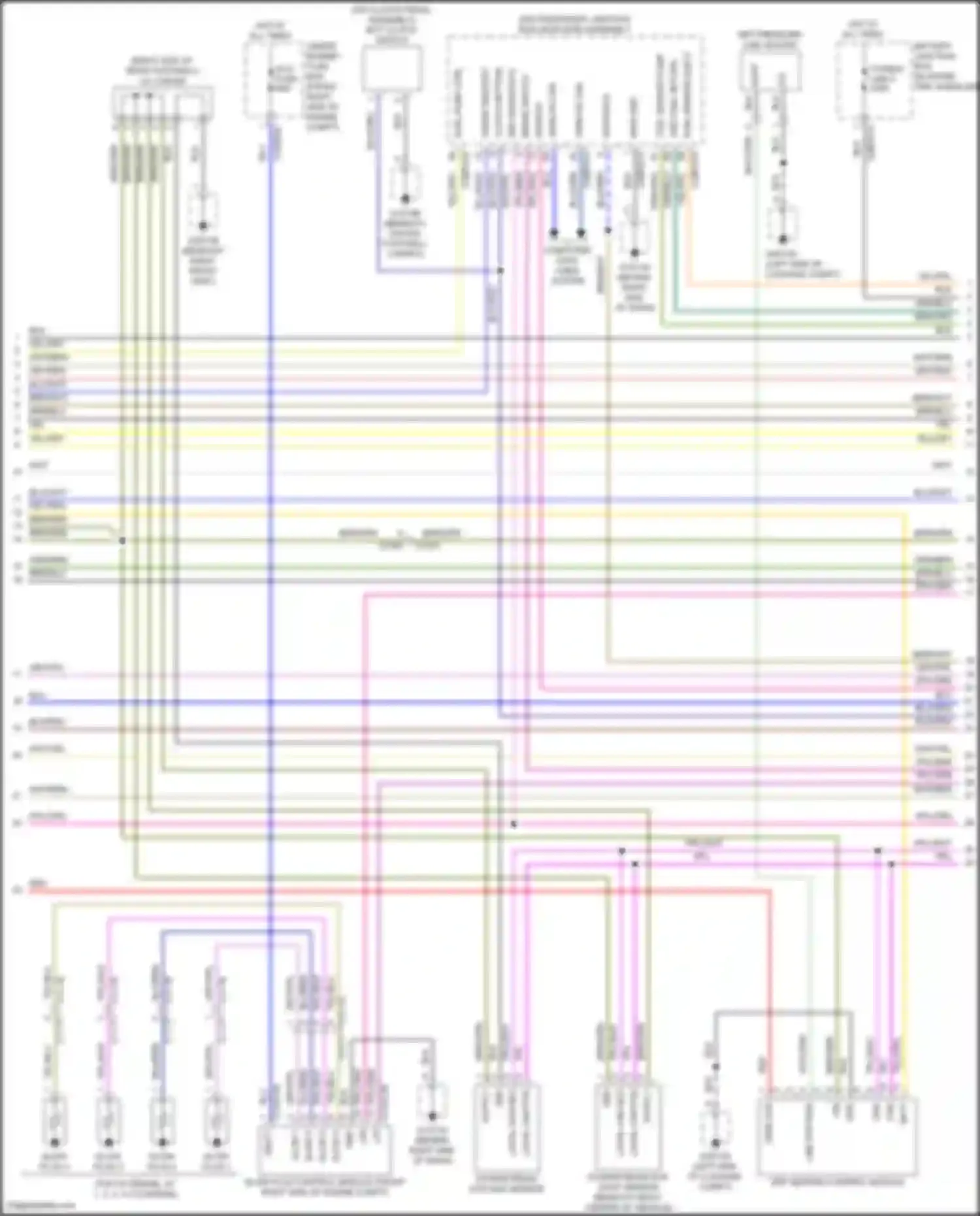 XF Jaguar II (2015-2020): Wiring diagram engine performance 2.0l turbo diesel (3 of 8)