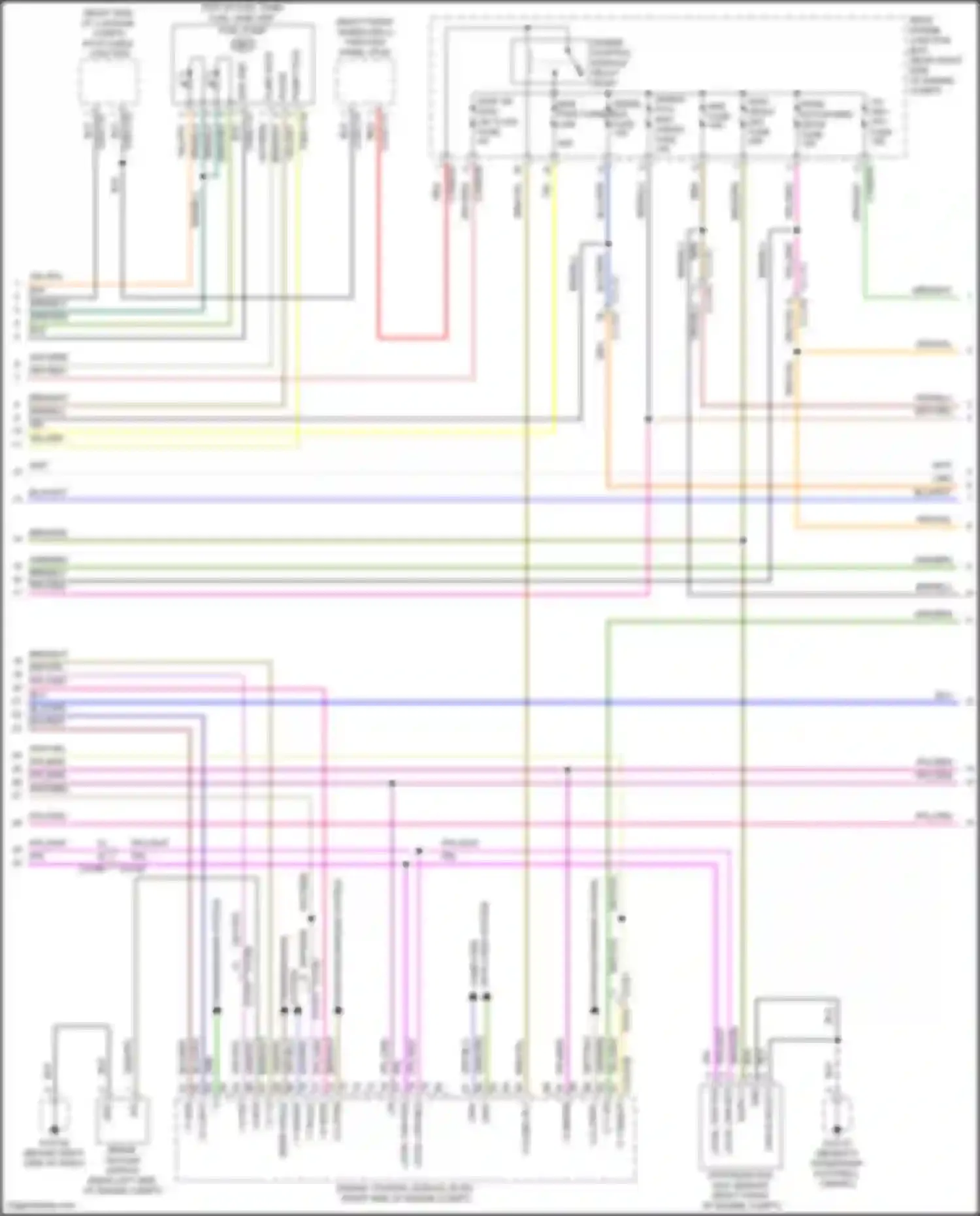 XF Jaguar II (2015-2020): Wiring diagram engine performance 2.0l turbo diesel (4 of 8)