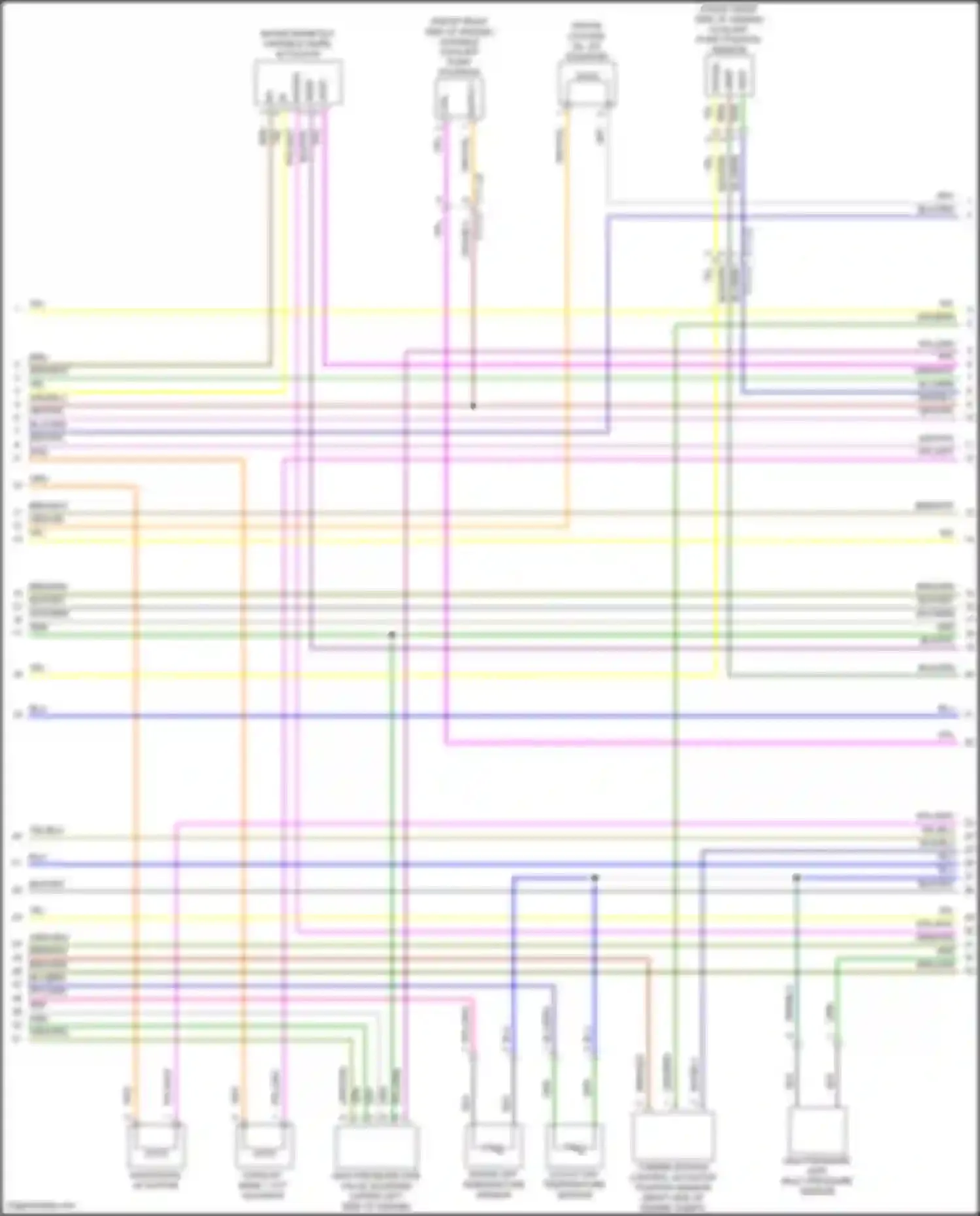 XF Jaguar II (2015-2020): Wiring diagram engine performance 2.0l turbo diesel (7 of 8)