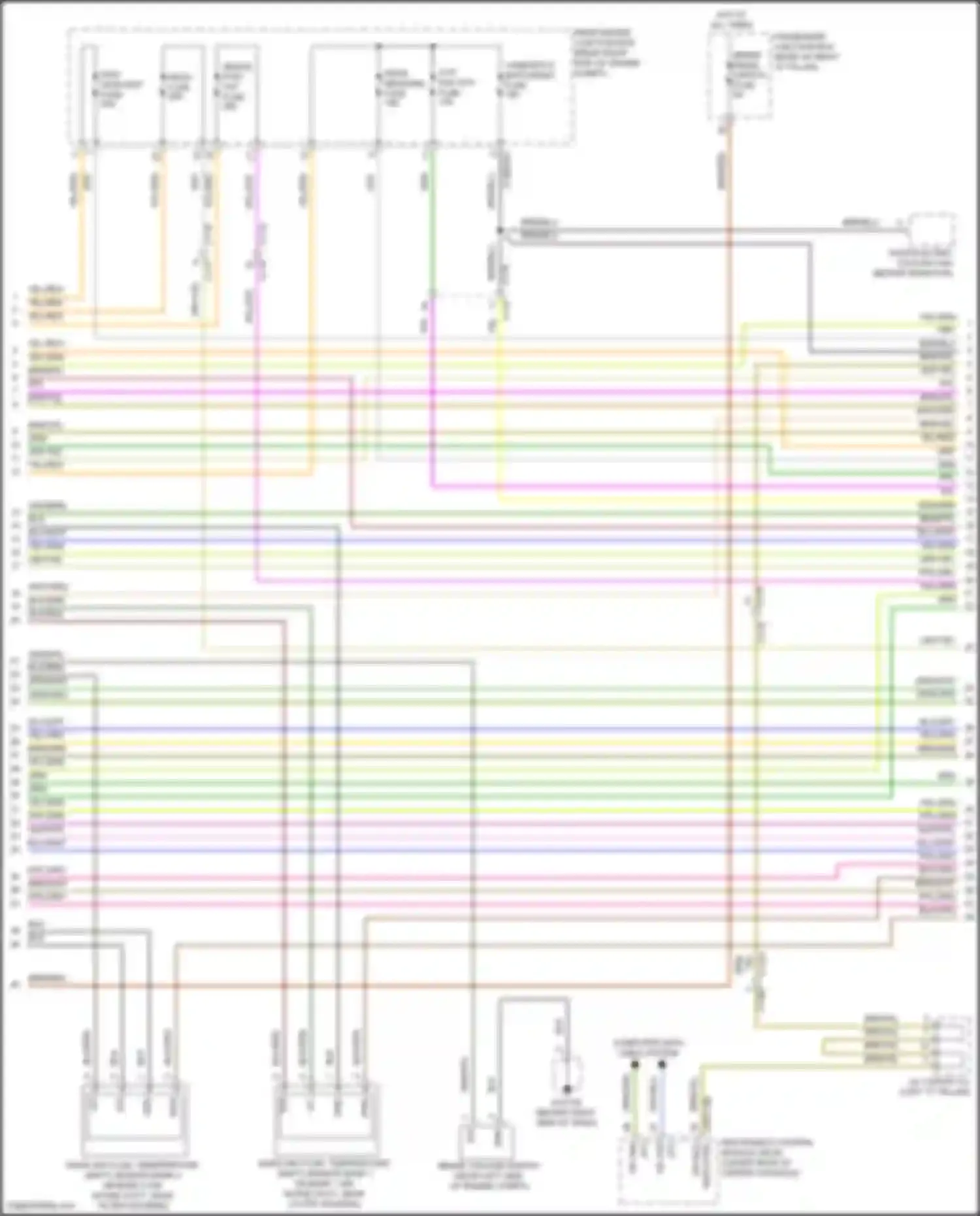 XF Jaguar II (2015-2020): Wiring diagram engine performance 3.0l sc (2 of 9)