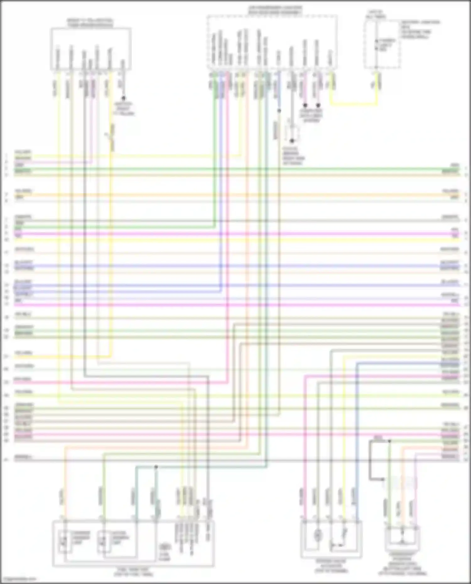XF Jaguar II (2015-2020): Wiring diagram engine performance 3.0l sc (5 of 9)