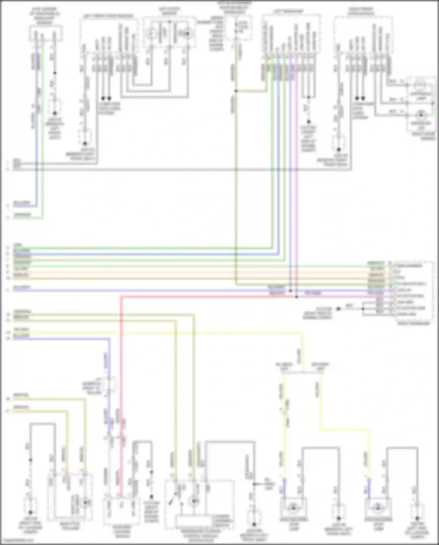 XF Jaguar II (2015-2020): Exterior lamps circuit (2 of 2)
