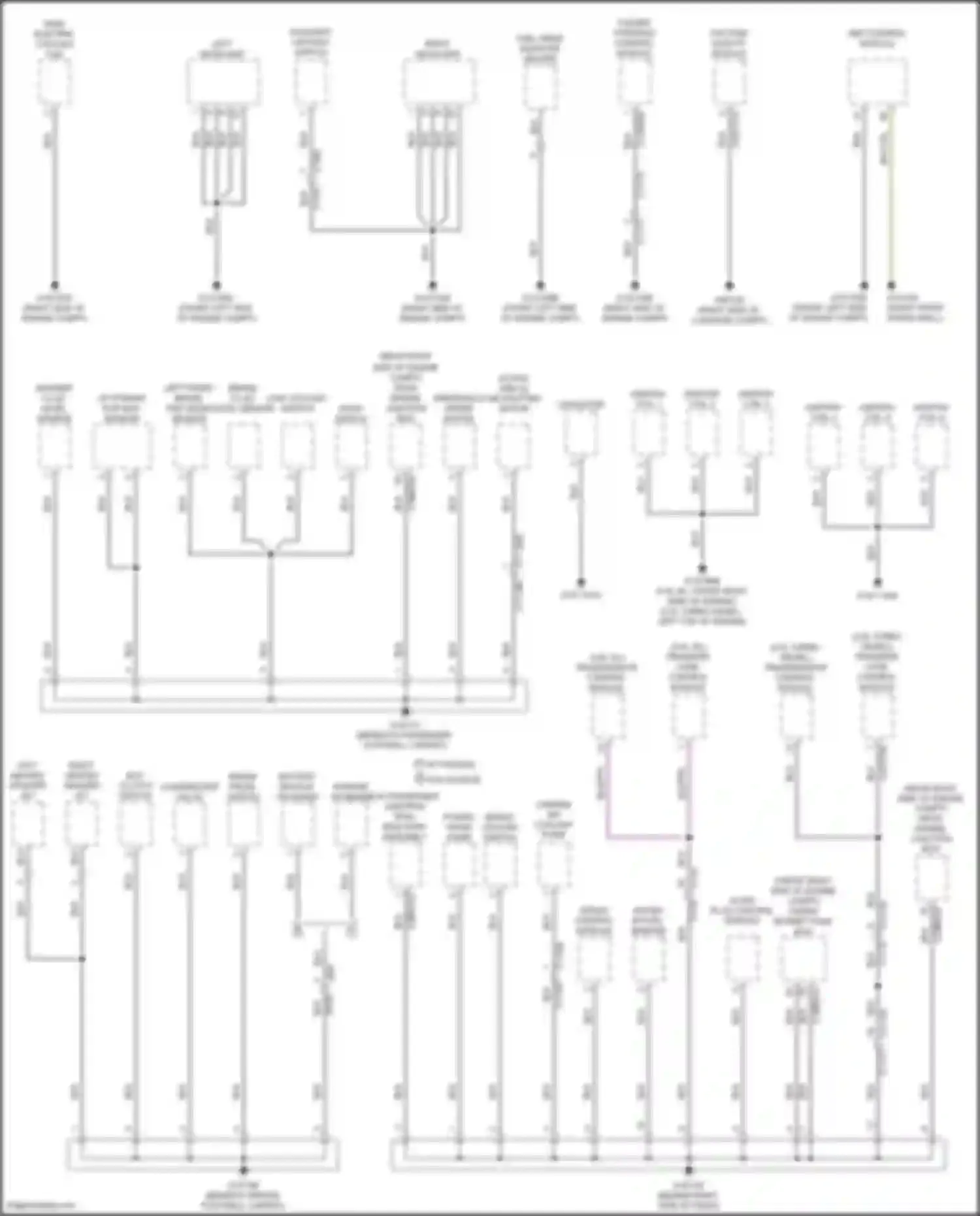 XF Jaguar II (2015-2020): Ground distribution circuit (1 of 6)