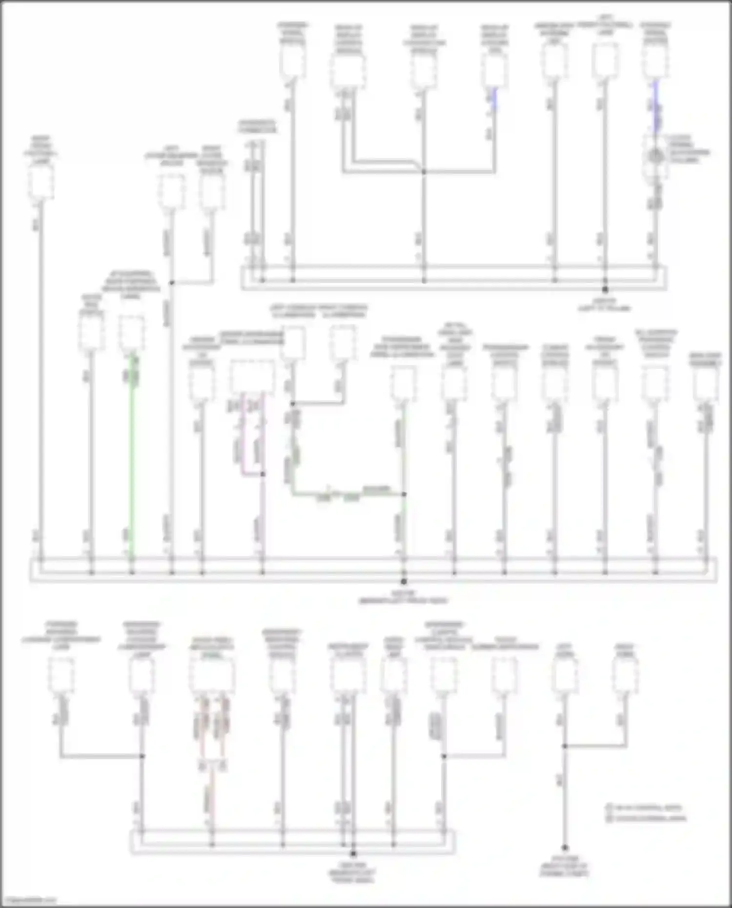 XF Jaguar II (2015-2020): Ground distribution circuit (2 of 6)