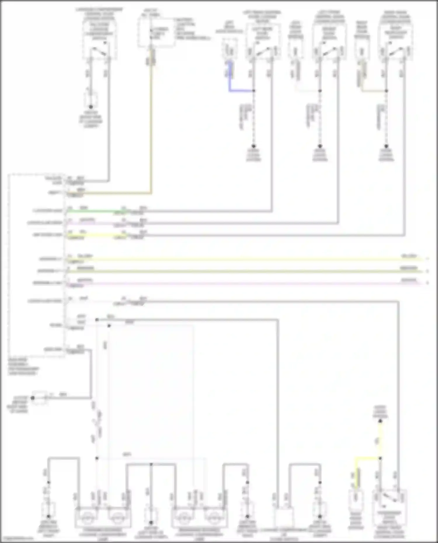XF Jaguar II (2015-2020): Courtesy lamps circuit (1 of 3)