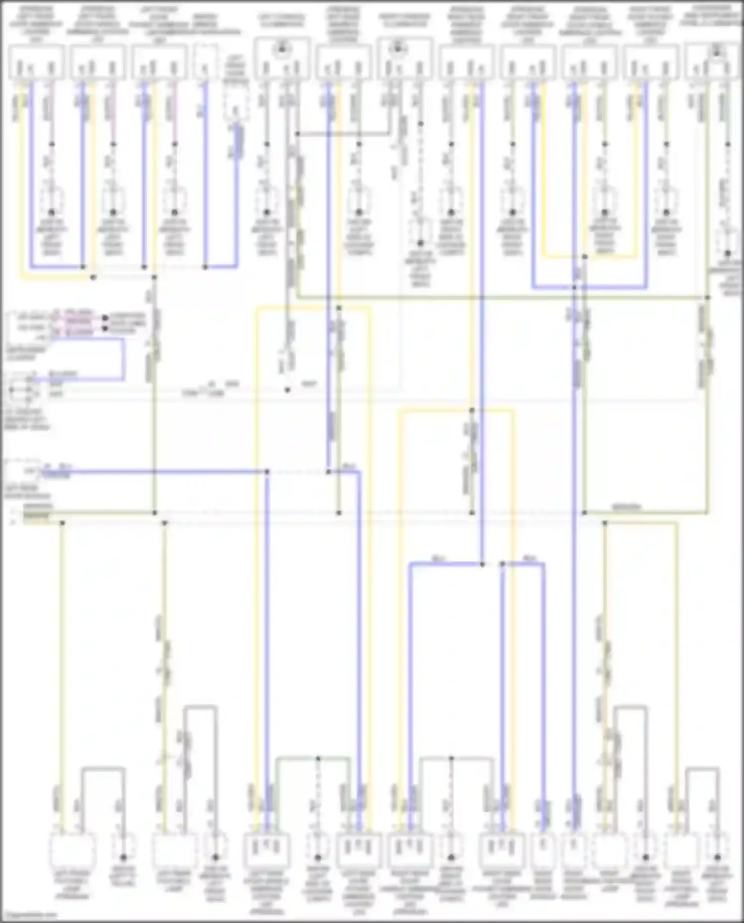 XF Jaguar II (2015-2020): Instrument illumination circuit (2 of 2)