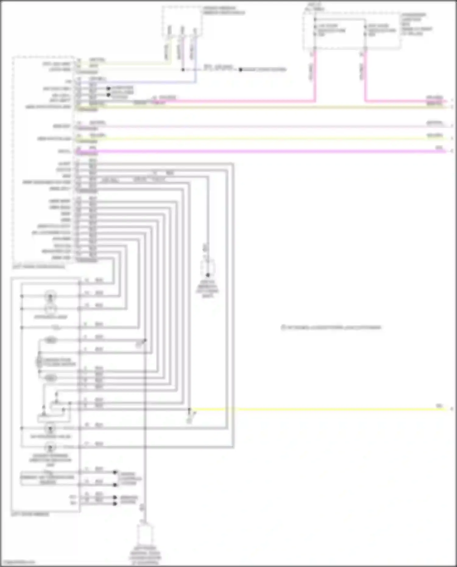 XF Jaguar II (2015-2020): Memory mirrors circuit (1 of 2)