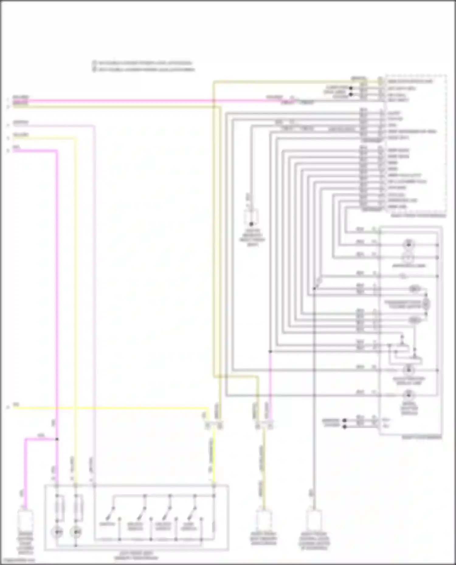 XF Jaguar II (2015-2020): Memory mirrors circuit (2 of 2)