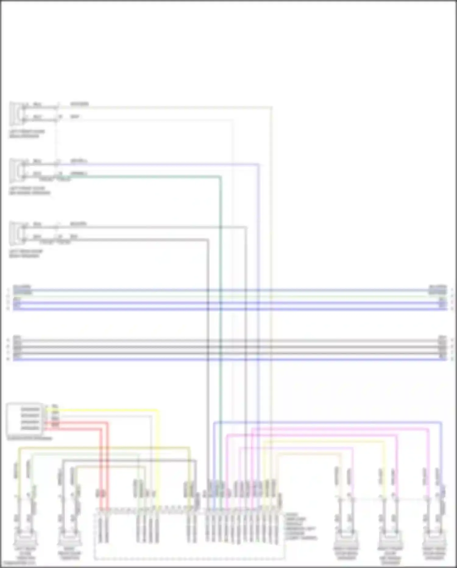 XF Jaguar II (2015-2020): Navigation circuit, premium 11-speaker system (4 of 5)