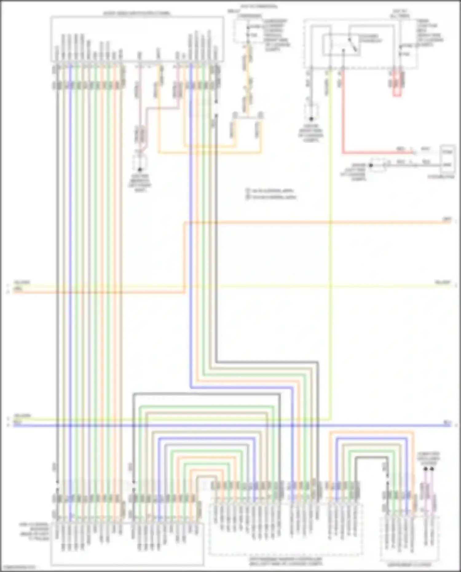 XF Jaguar II (2015-2020): Navigation circuit, premium 17-speaker system (3 of 5)