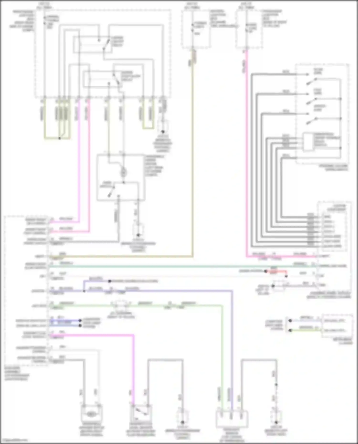 XF Jaguar II (2015-2020): Wiper/washer circuit