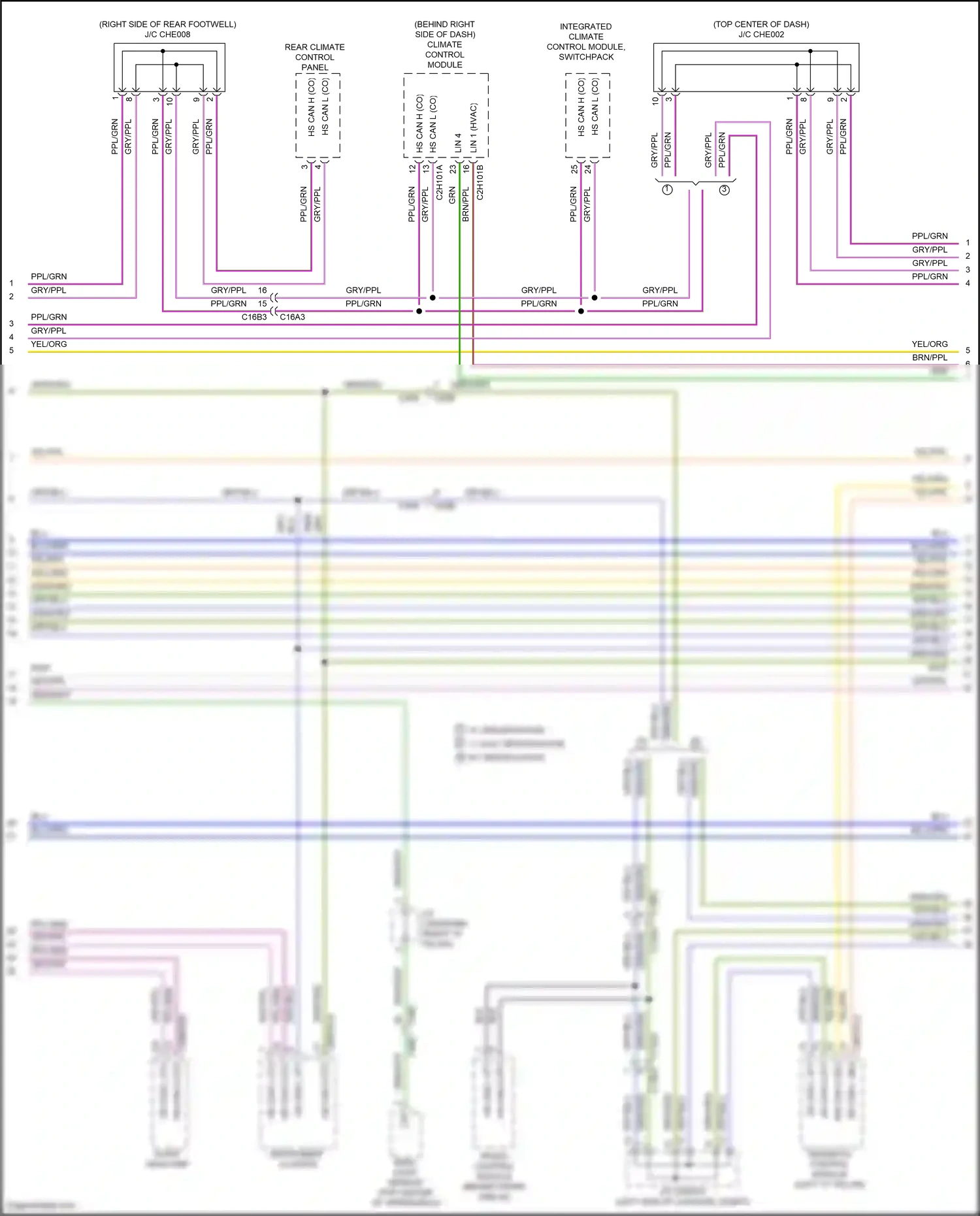 Wiring diagram blk for Jaguar XF II (2015-2020) (42 of 141)