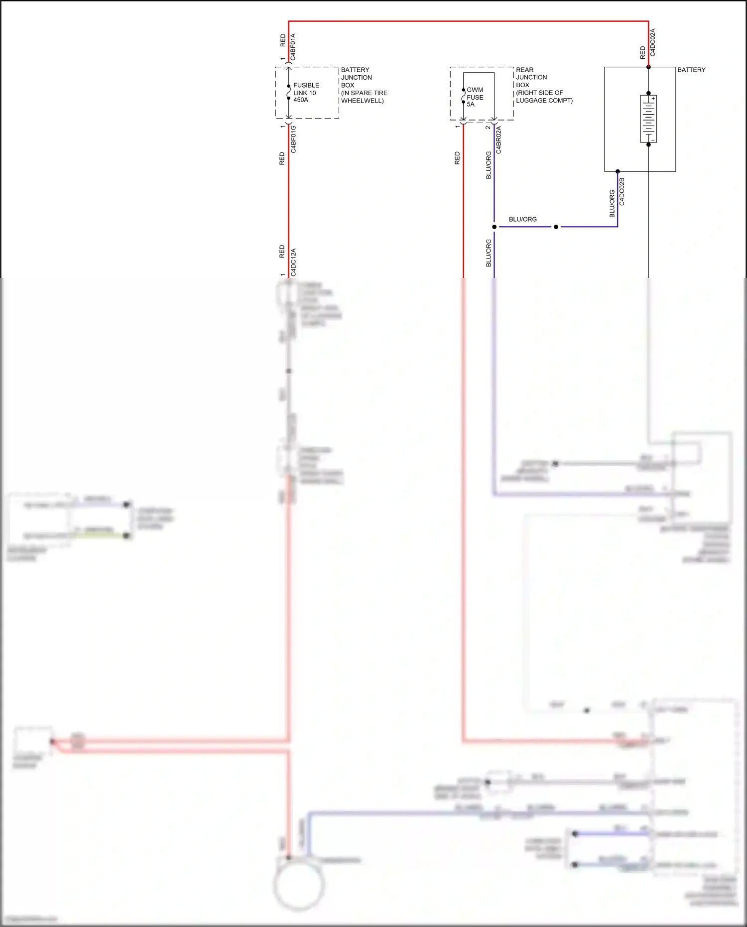 Wiring diagram computer data lines system for Jaguar XF II (2015-2020) (71 of 82)
