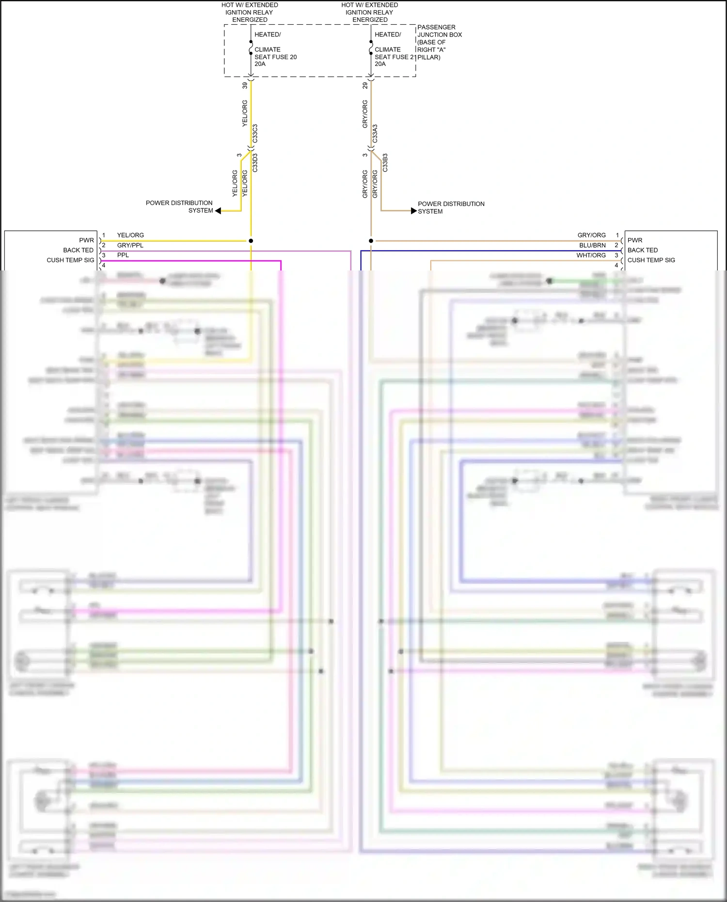 Wiring diagram computer data lines system for Jaguar XF II (2015-2020) (64 of 82)