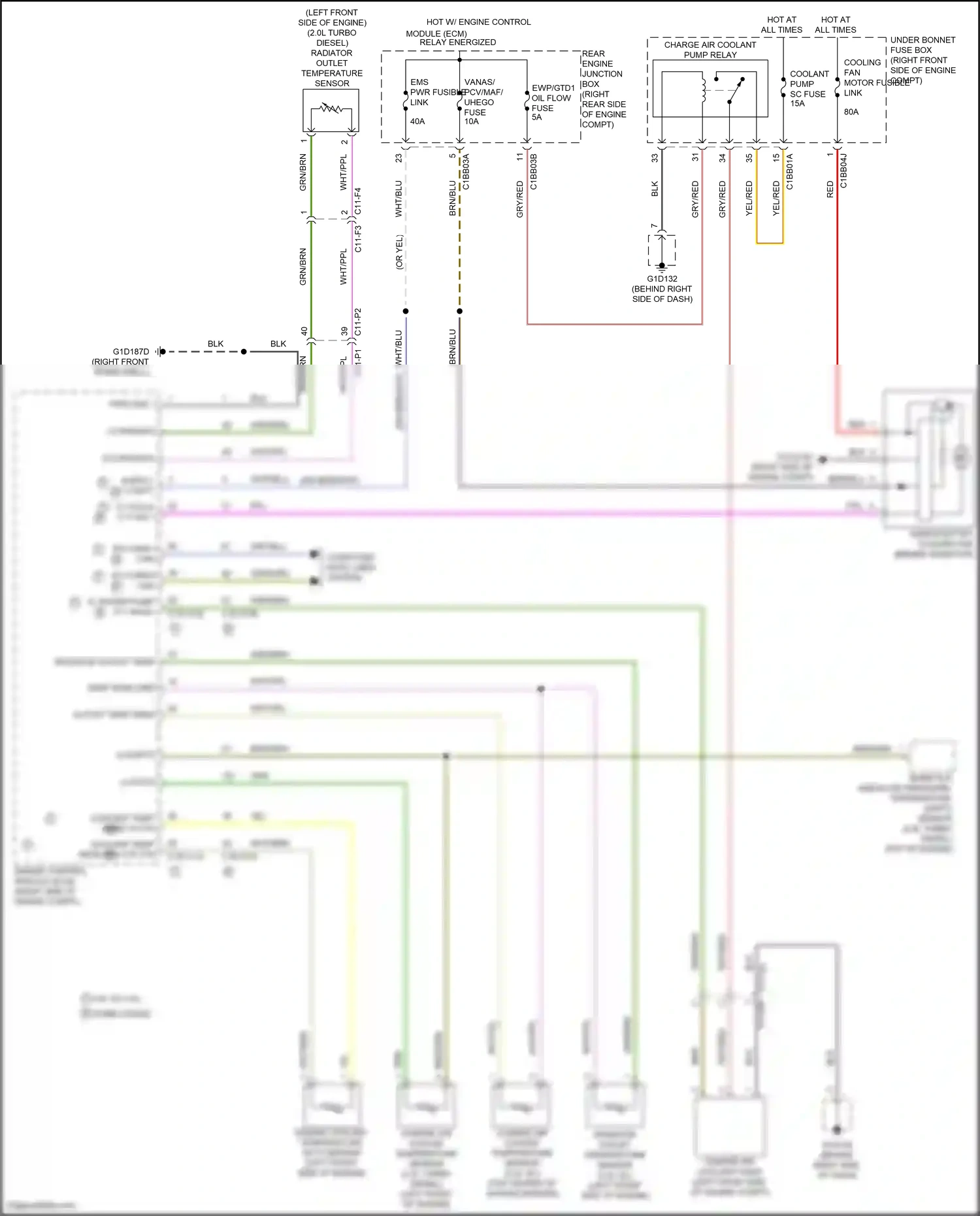 Wiring diagram computer data lines system for Jaguar XF II (2015-2020) (65 of 82)