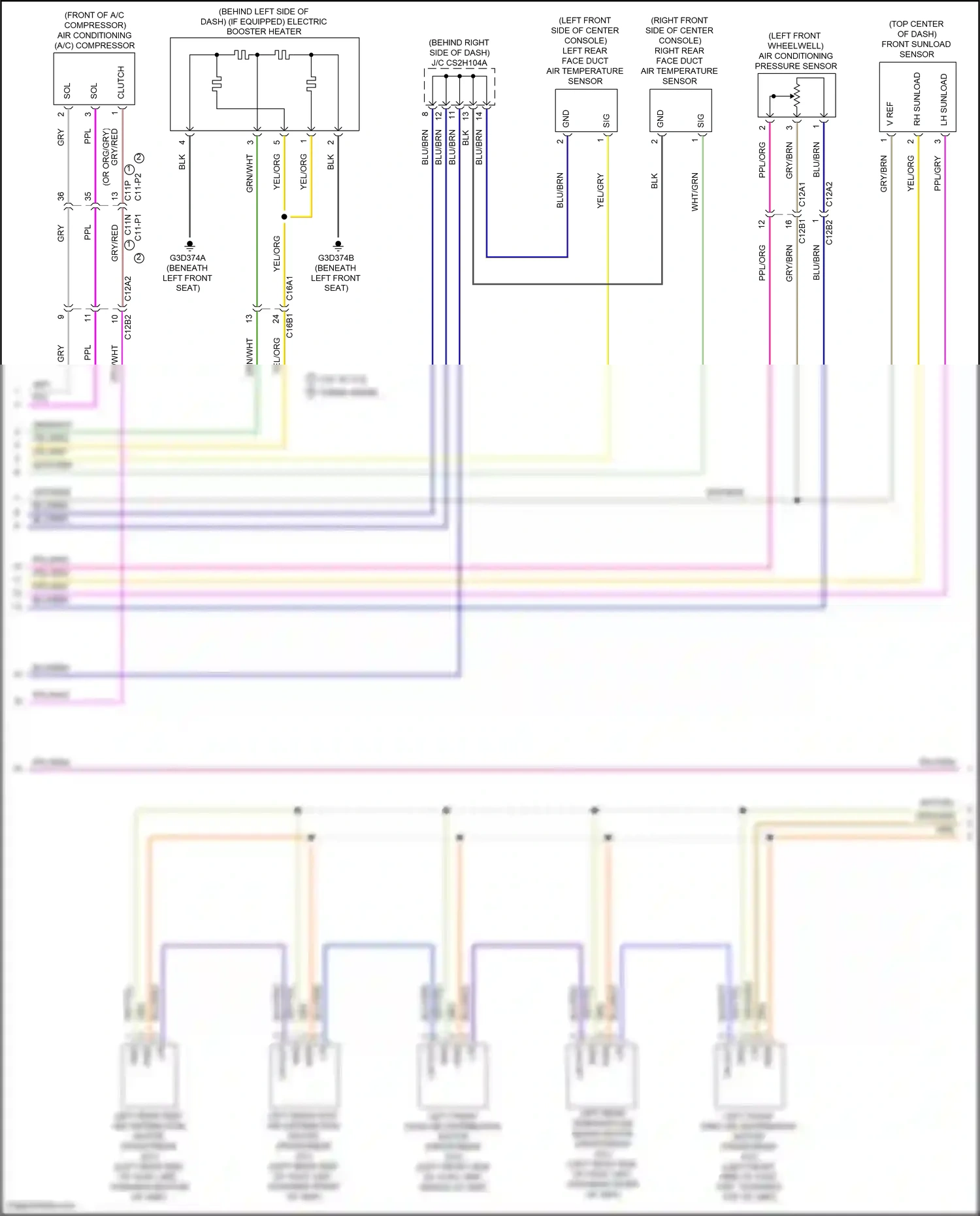 Wiring diagram lin in for Jaguar XF II (2015-2020) (2 of 3)