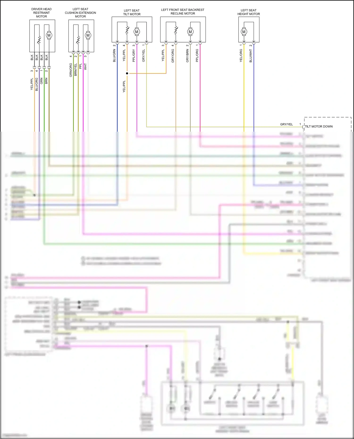 Wiring diagram mem switchpack gnd for Jaguar XF II (2015-2020) (1 of 6)
