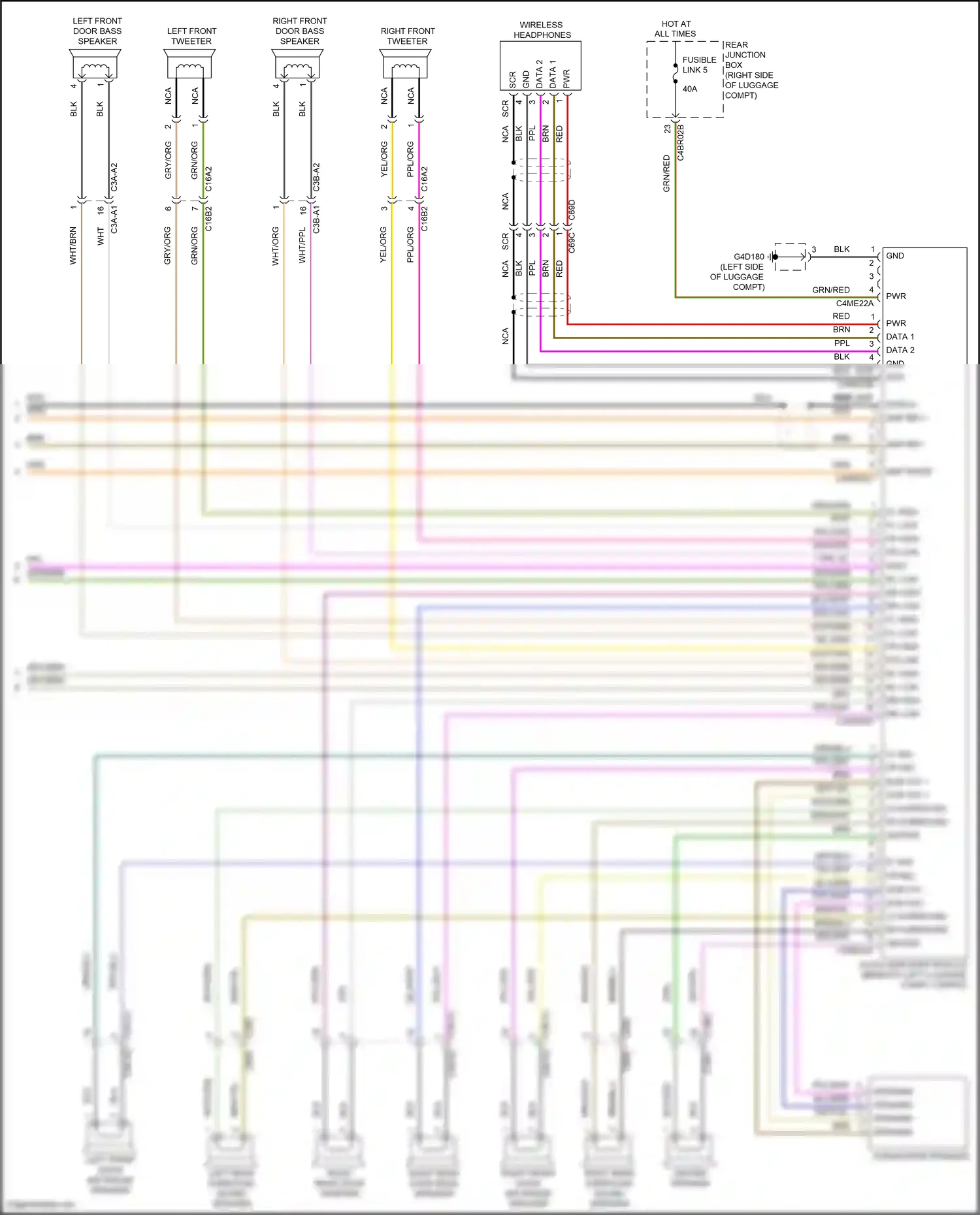Wiring diagram nca for Jaguar XF II (2015-2020) (19 of 51)