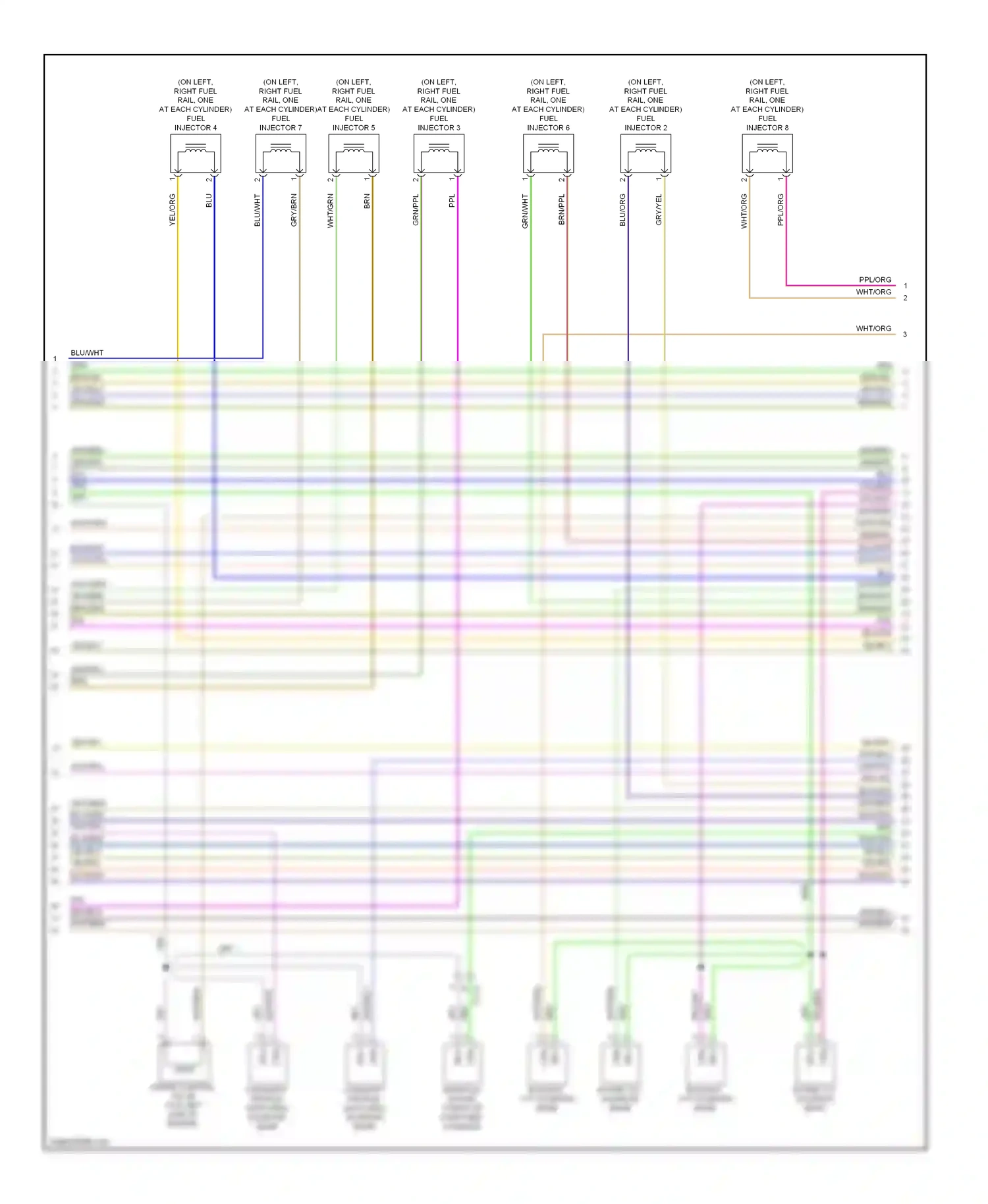 Jaguar XFR I facelift (2011-2015) ctrl wiring diagram  (3 of 3)