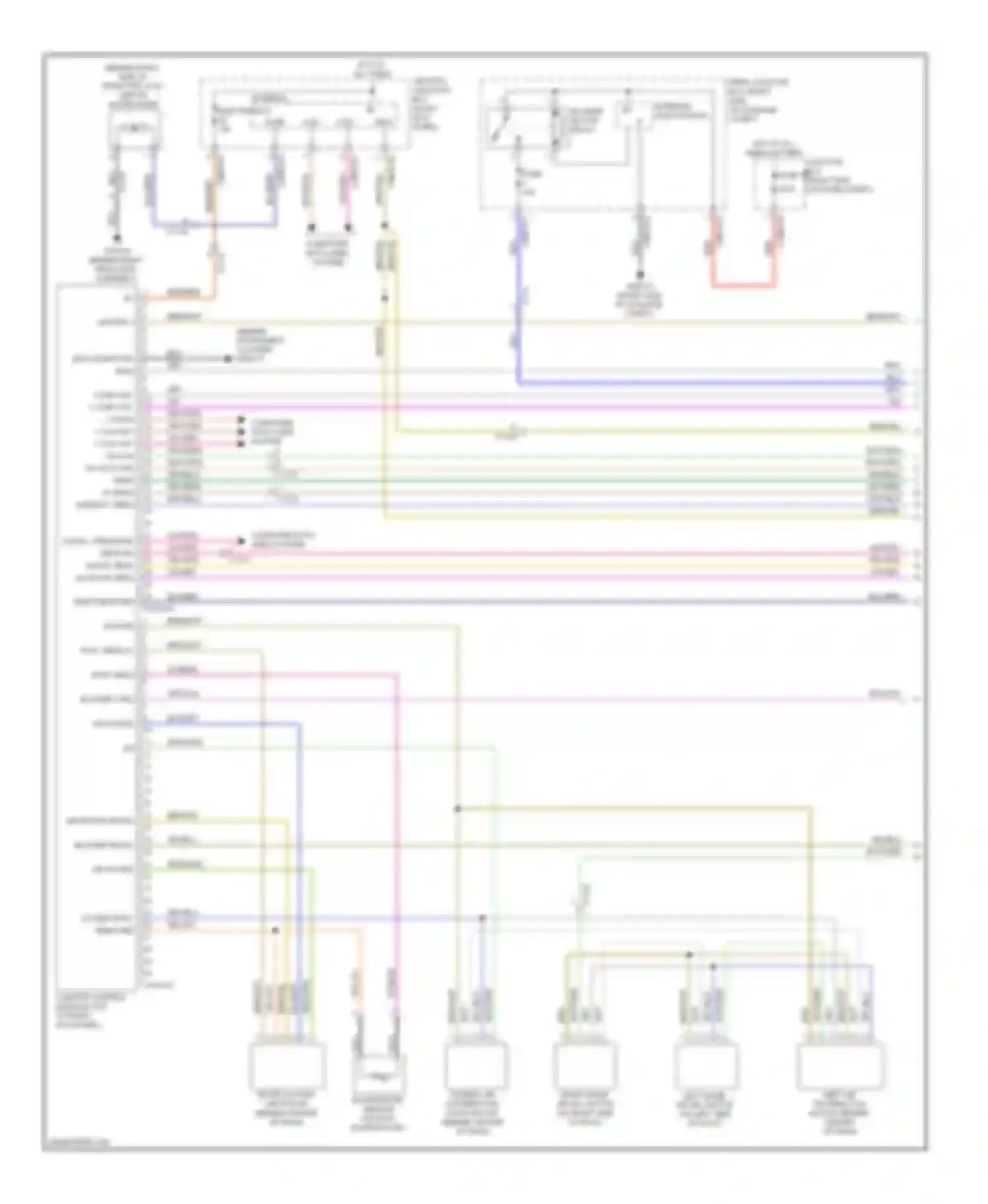 XFR Jaguar I (2009-2011): Automatic a/c circuit (1 of 2)