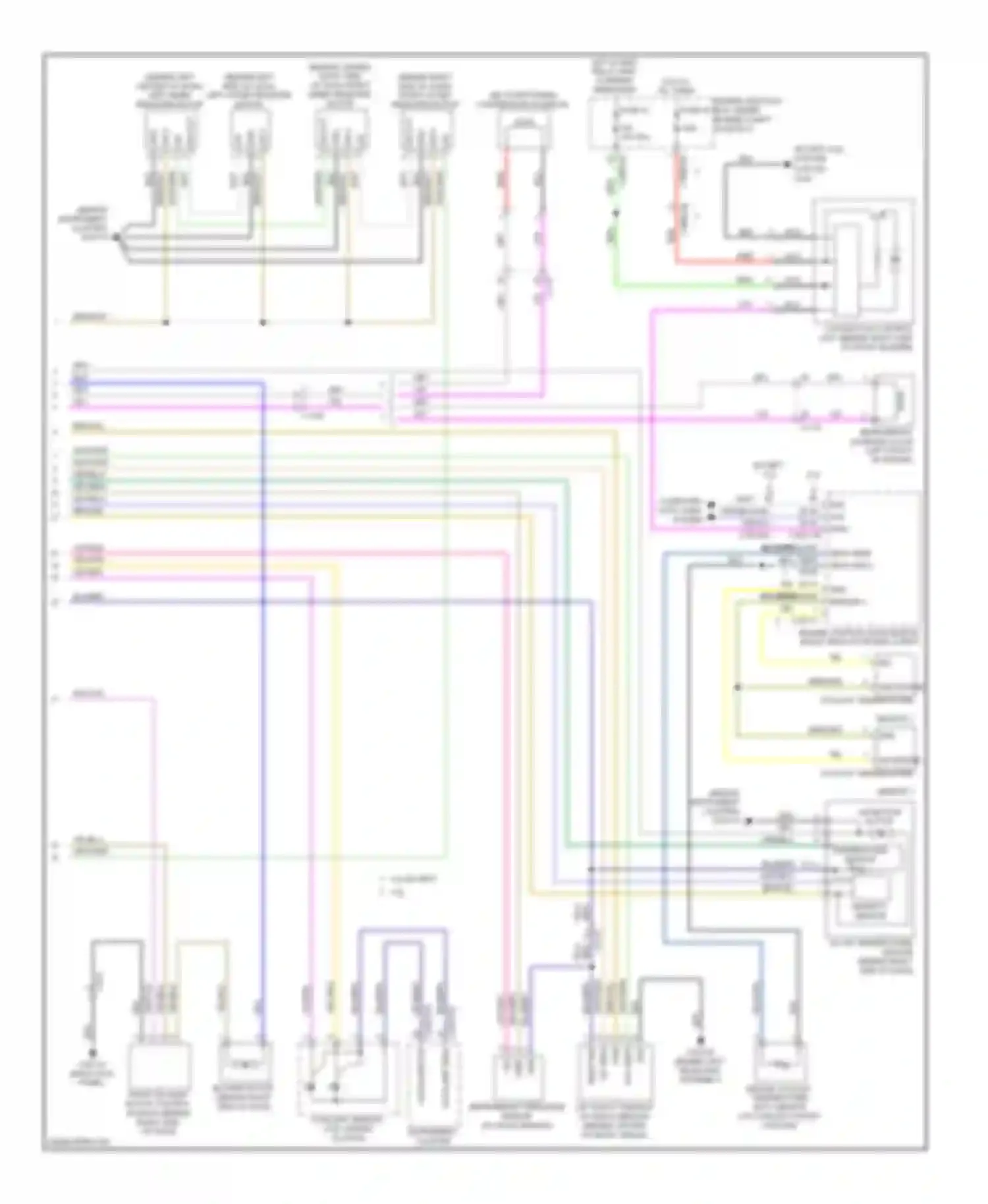 XFR Jaguar I (2009-2011): Automatic a/c circuit (2 of 2)
