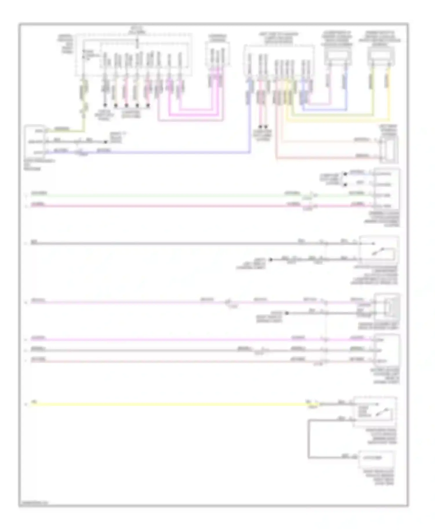 XFR Jaguar I (2009-2011): Anti-theft circuit (2 of 2)