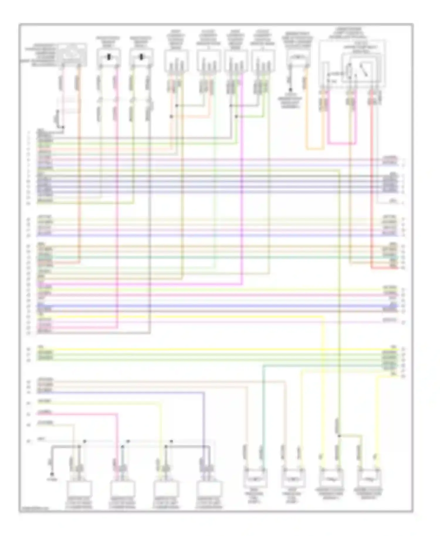 XFR Jaguar I (2009-2011): Wiring diagram engine performance 5.0l sc (2 of 6)