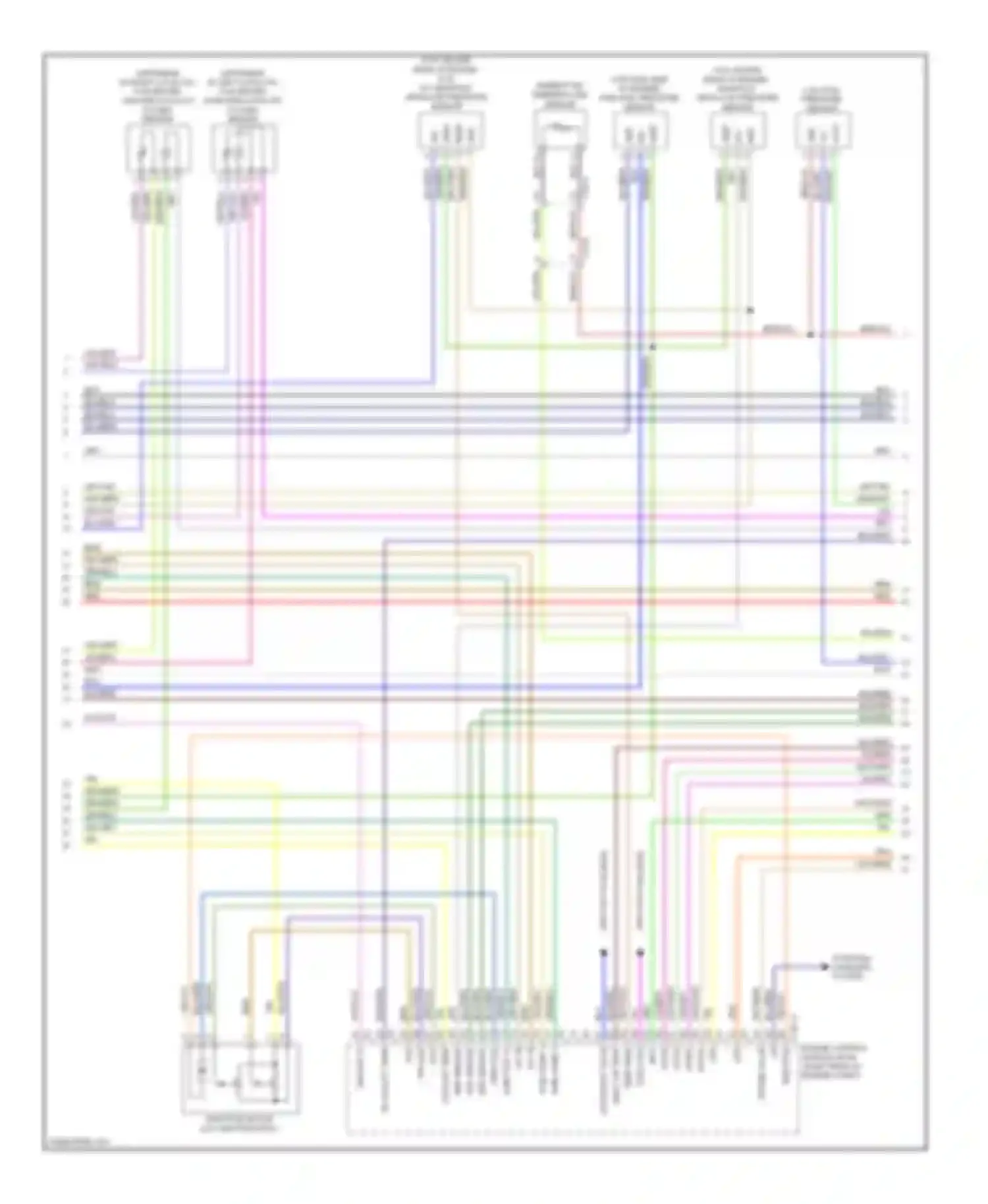 XFR Jaguar I (2009-2011): Wiring diagram engine performance 5.0l sc (3 of 6)