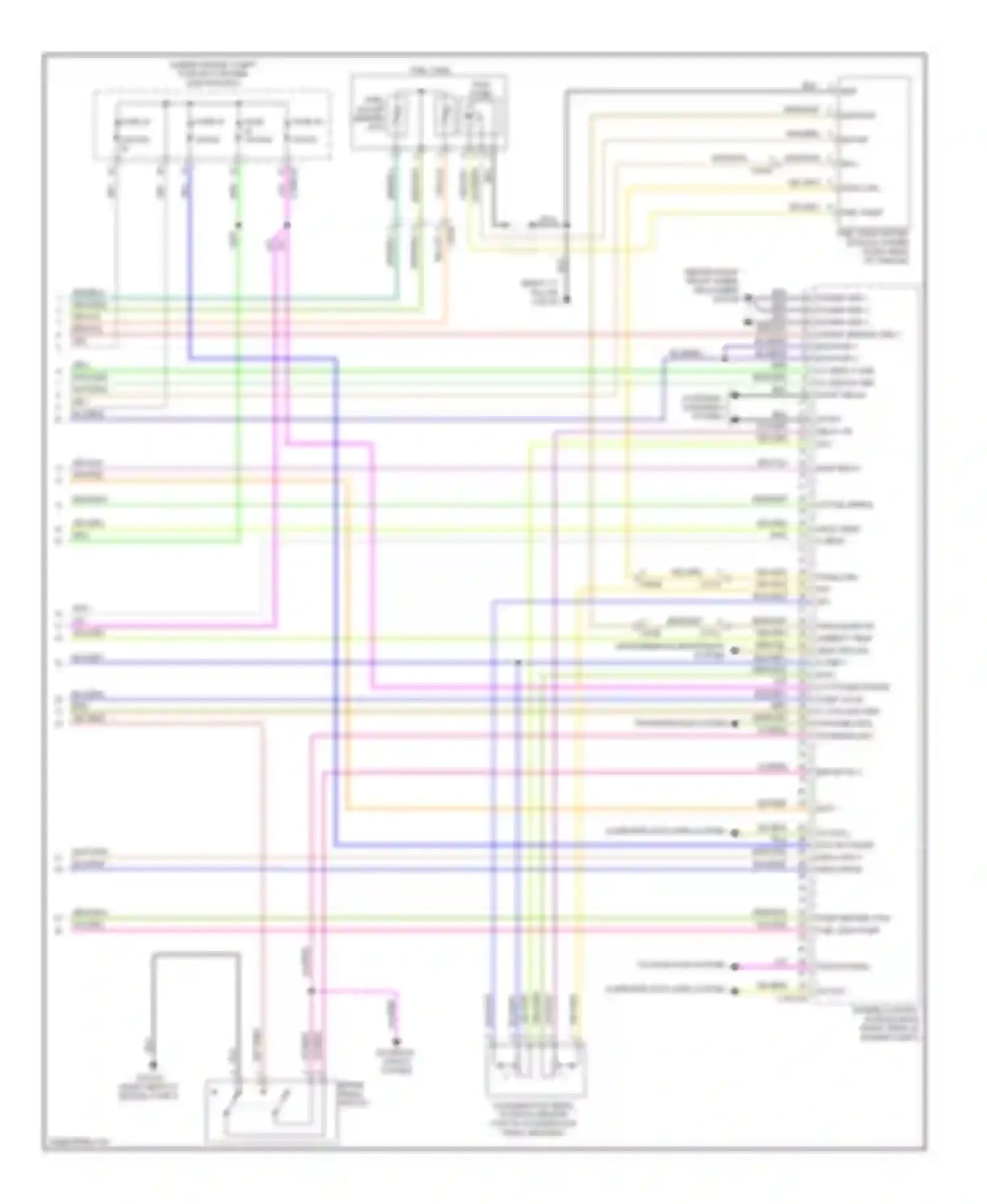 XFR Jaguar I (2009-2011): Wiring diagram engine performance 5.0l sc (6 of 6)
