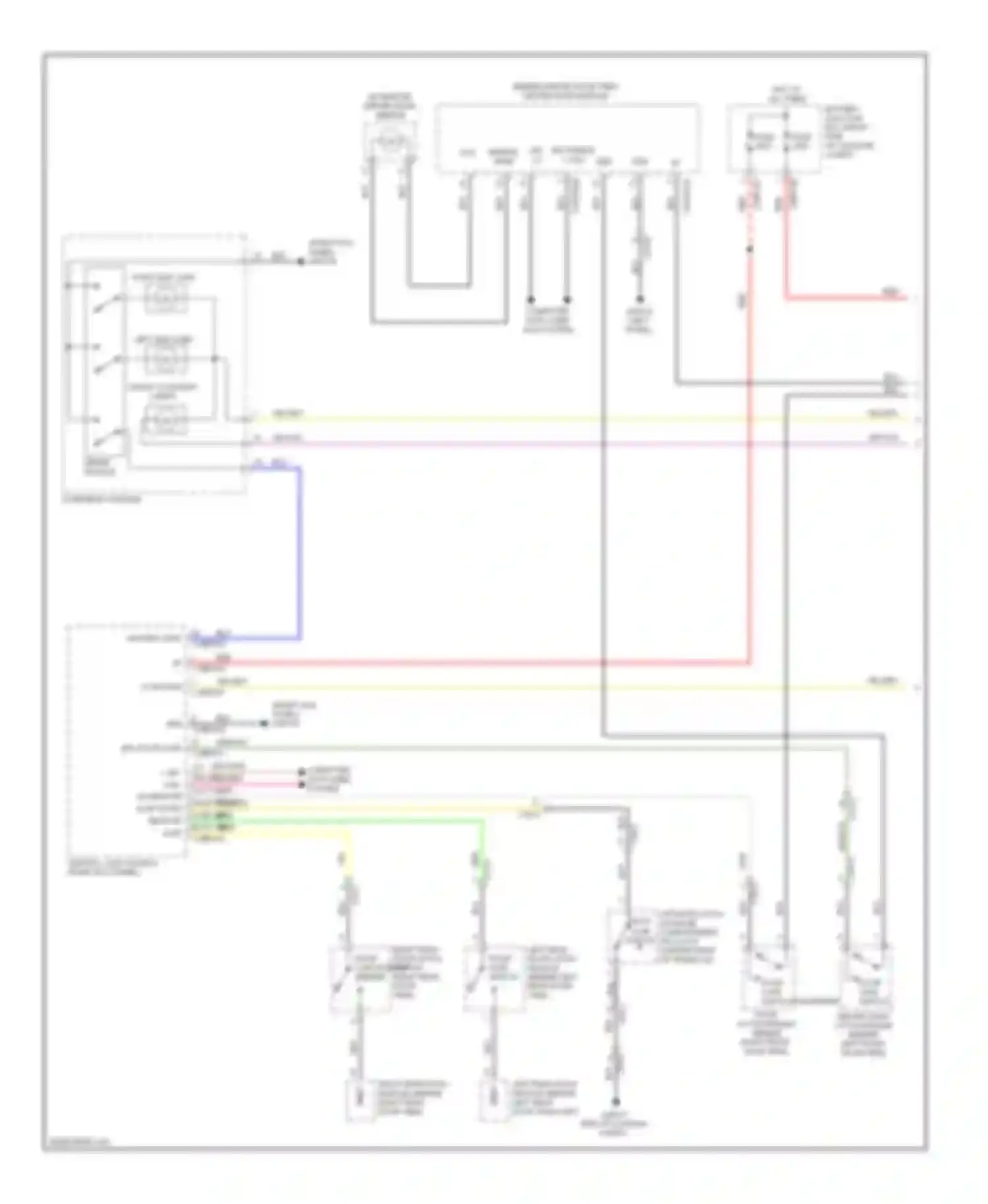 XFR Jaguar I (2009-2011): Courtesy lamps circuit (1 of 2)