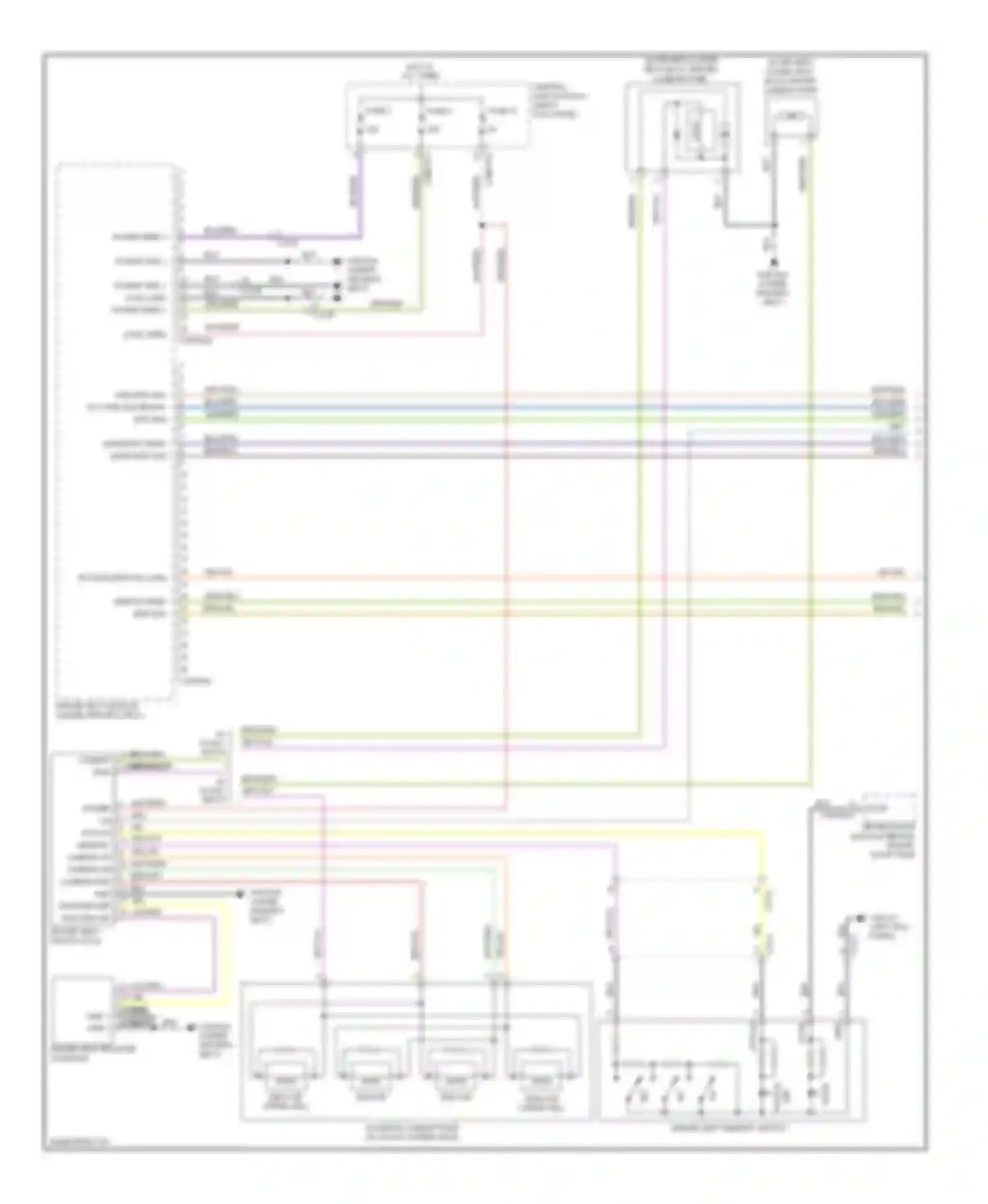 XFR Jaguar I (2009-2011): Memory seat circuit (1 of 2)