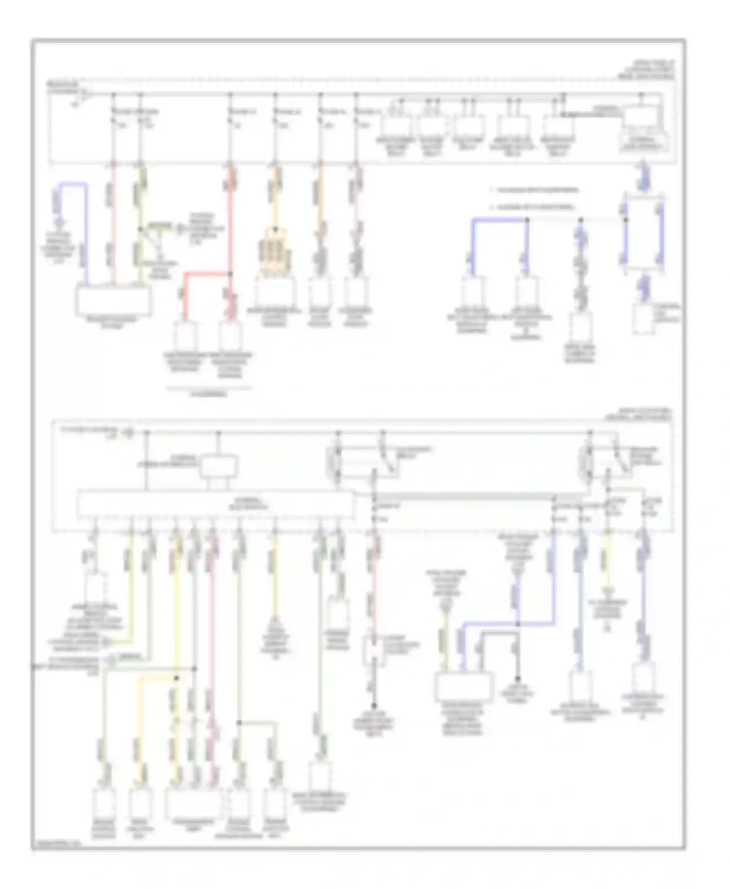 XFR Jaguar I (2009-2011): Power distribution circuit (2 of 5)