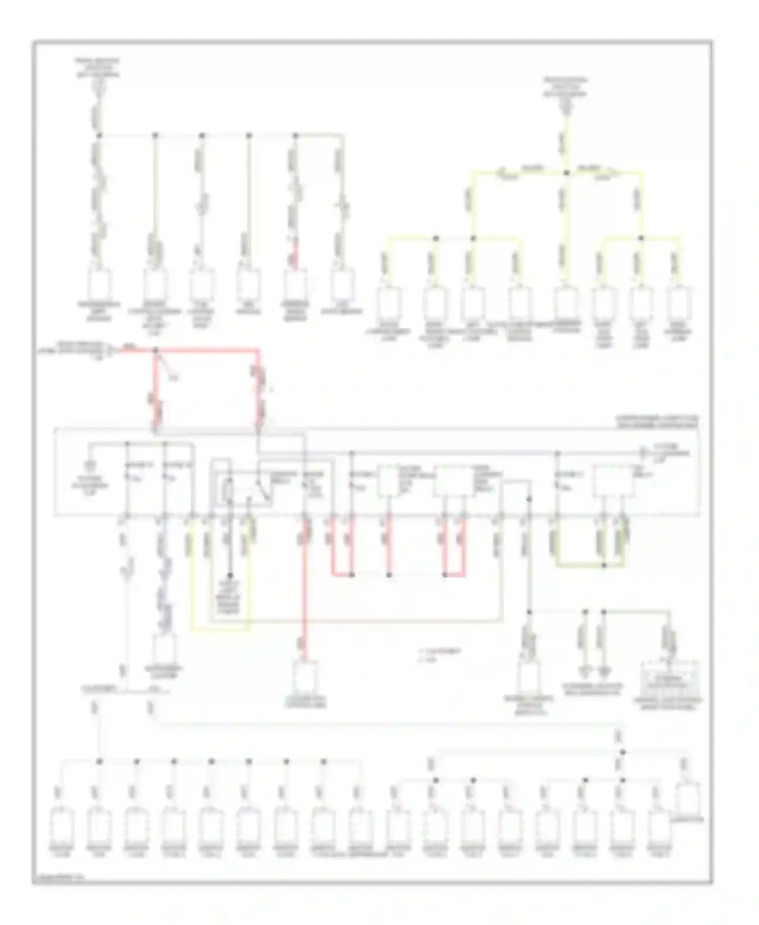 XFR Jaguar I (2009-2011): Power distribution circuit (4 of 5)