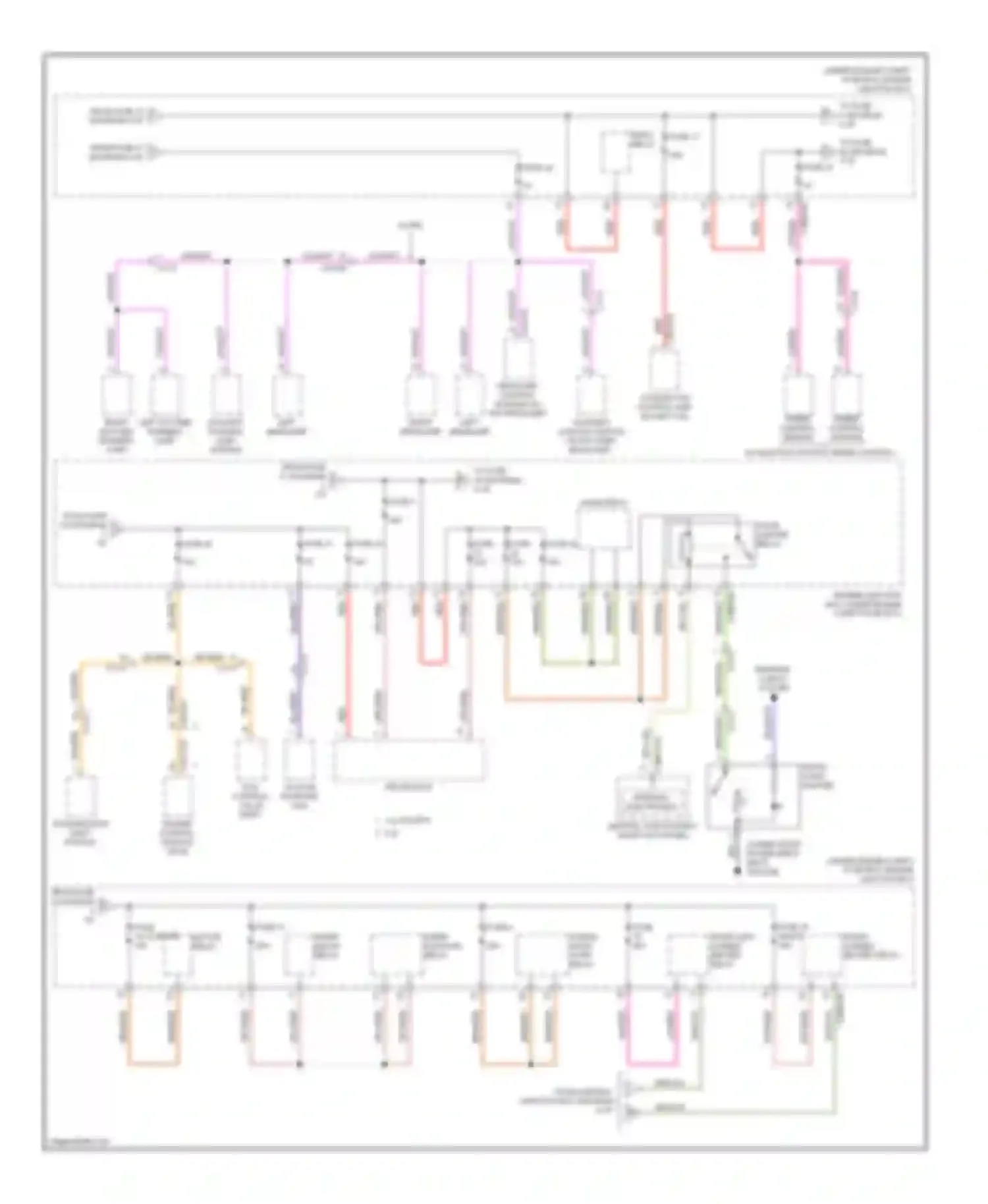 XFR Jaguar I (2009-2011): Power distribution circuit (5 of 5)